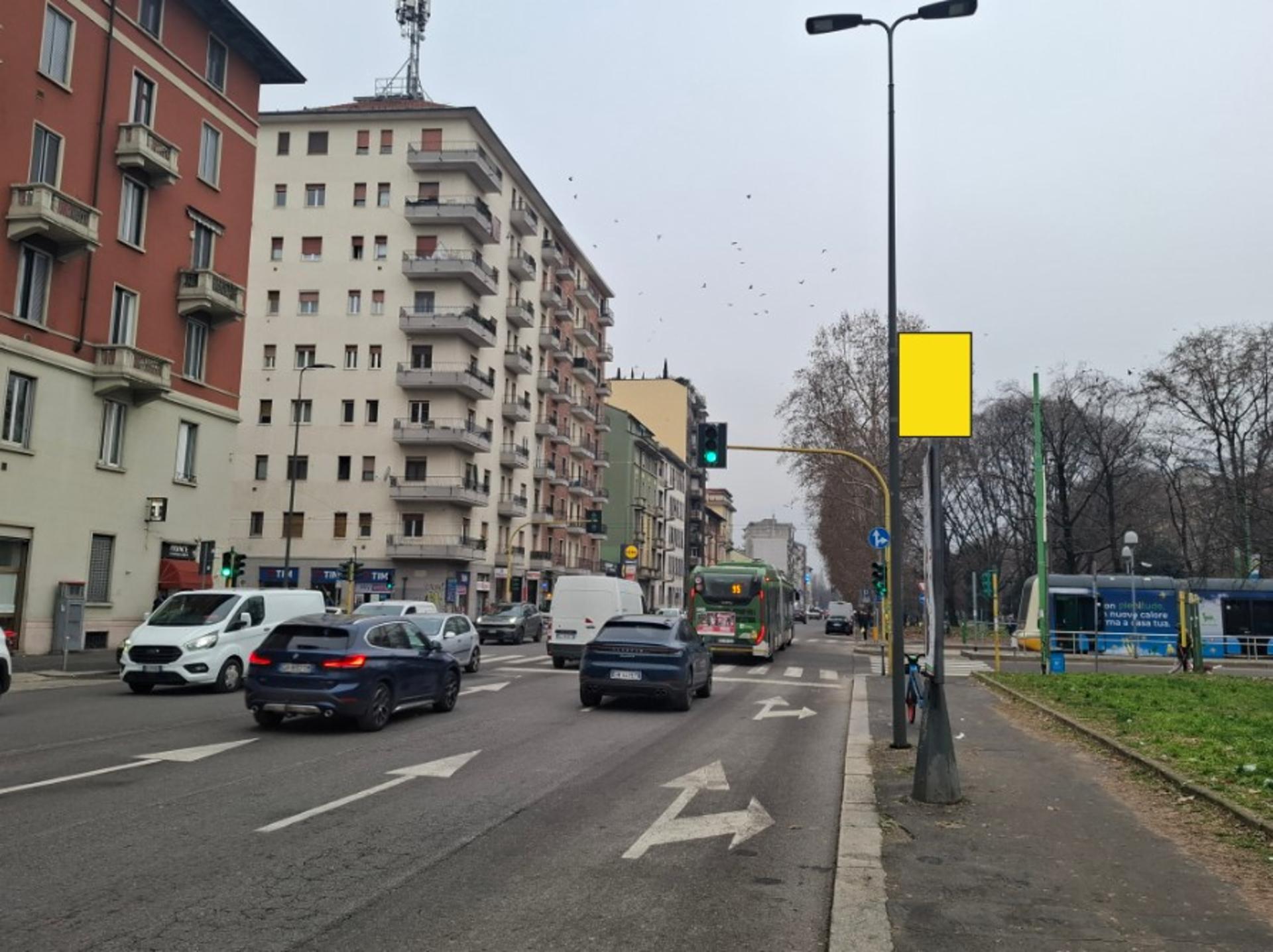 Impianto a VIALE Giovanni da Cermenate palo n. 29  Milano