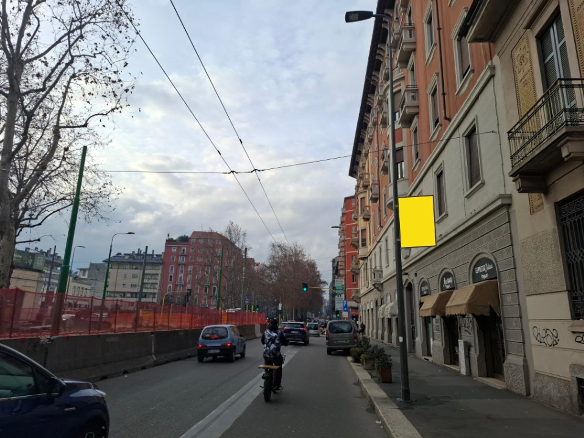 Impianto a VIALE Umbria palo n. 33  Milano