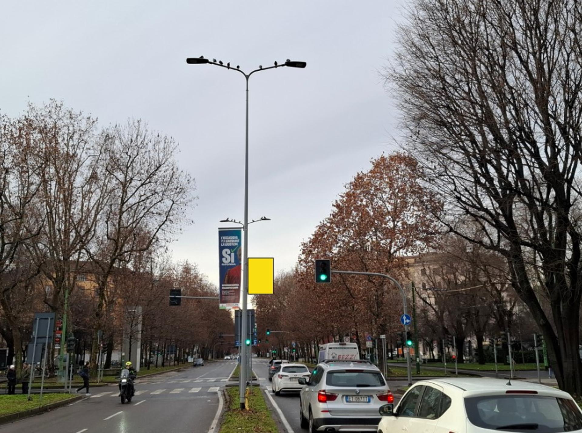 Impianto a VIALE ulvio Testi palo n. 1  Milano