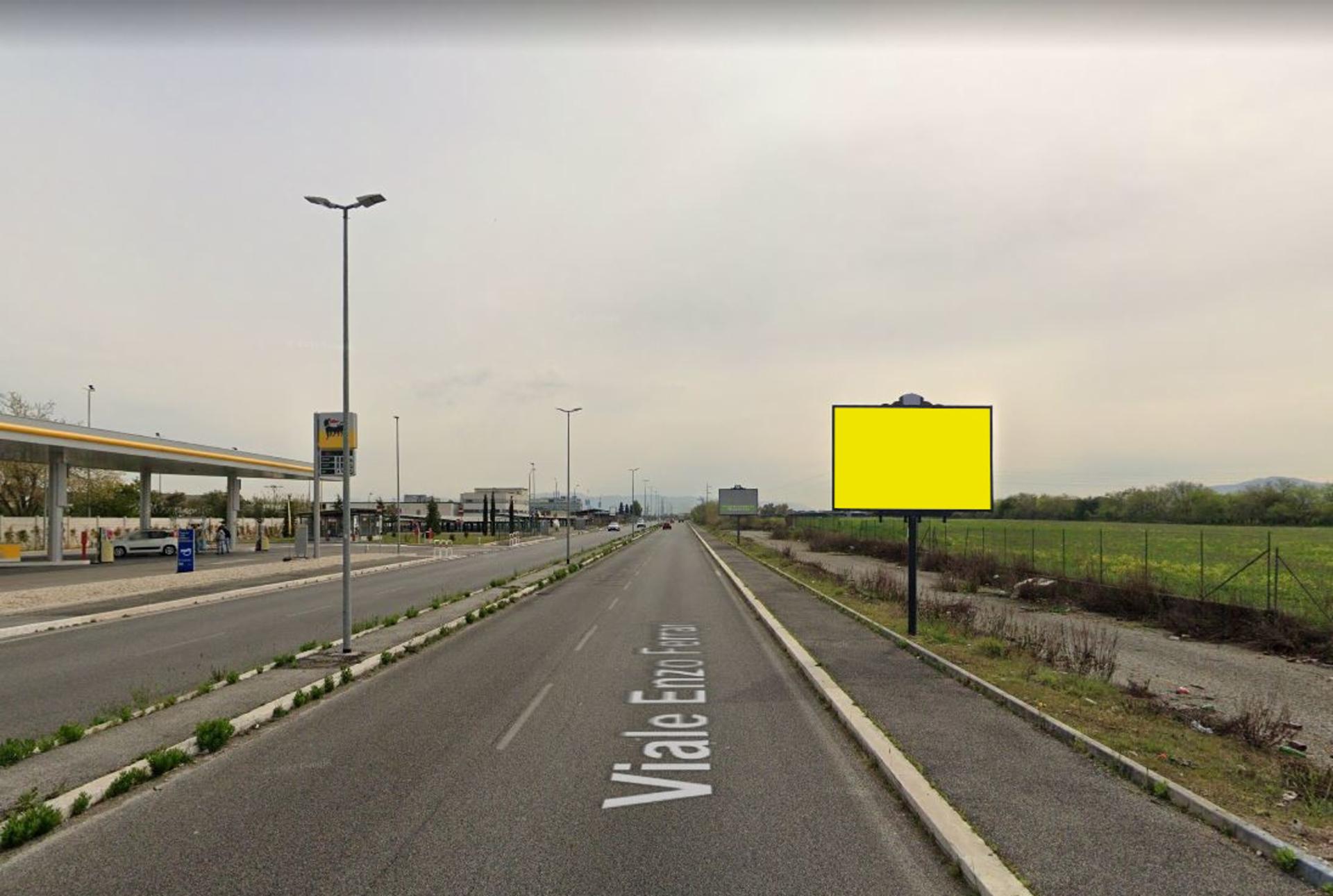 Impianto POSTER a Roma, in zona Burger King