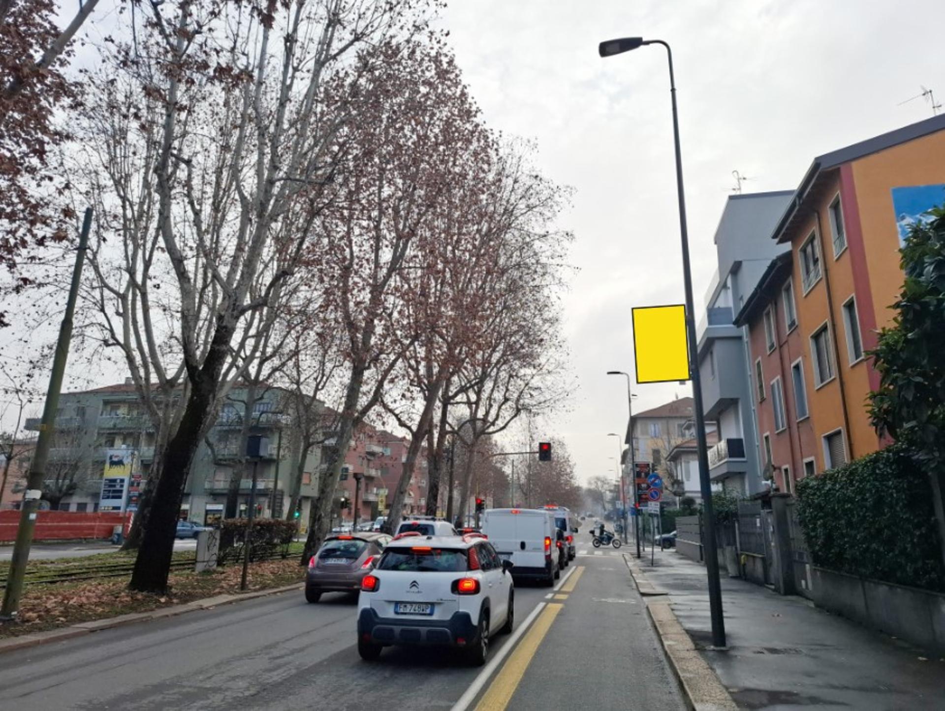 Impianto a VIALE Marche palo  n. 21  Milano