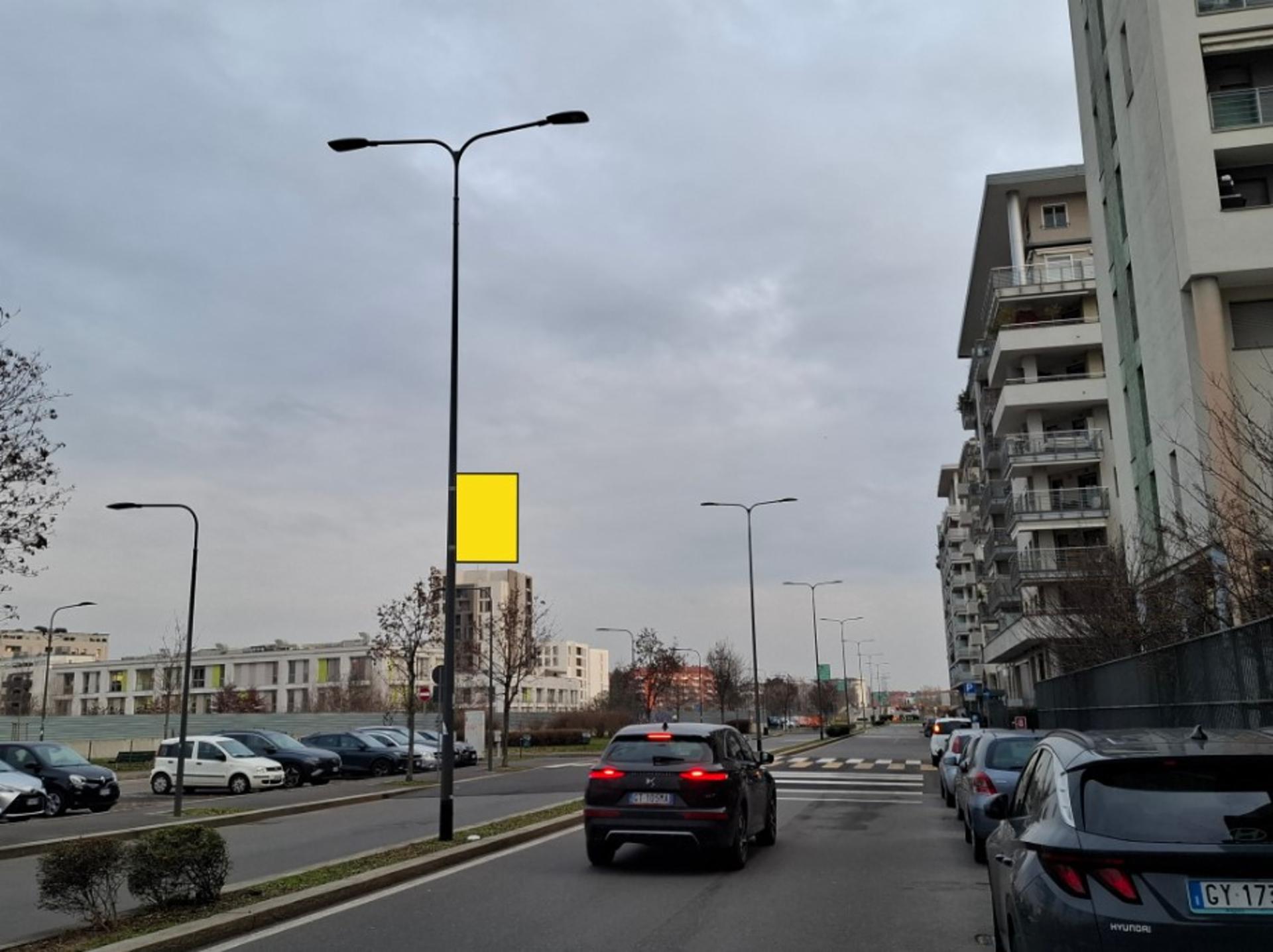 Impianto a VIA Giacomo Manzù palo n. 5  Milano