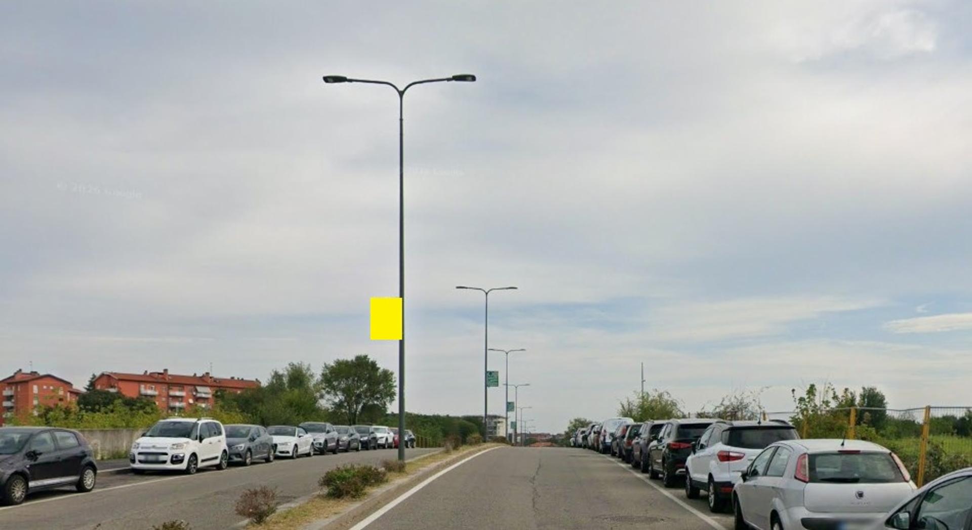 Impianto TARGA PALO a Milano, in zona Cosmì