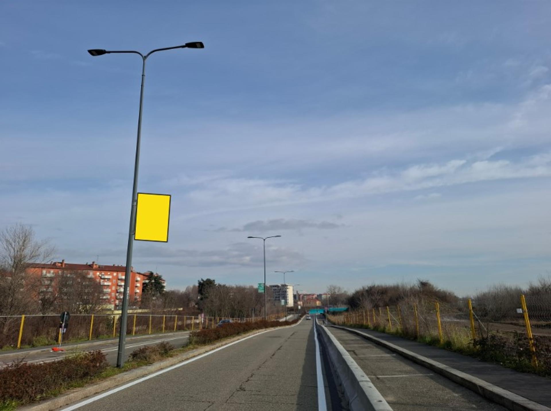 Impianto TARGA PALO a Milano, in zona Cosmì