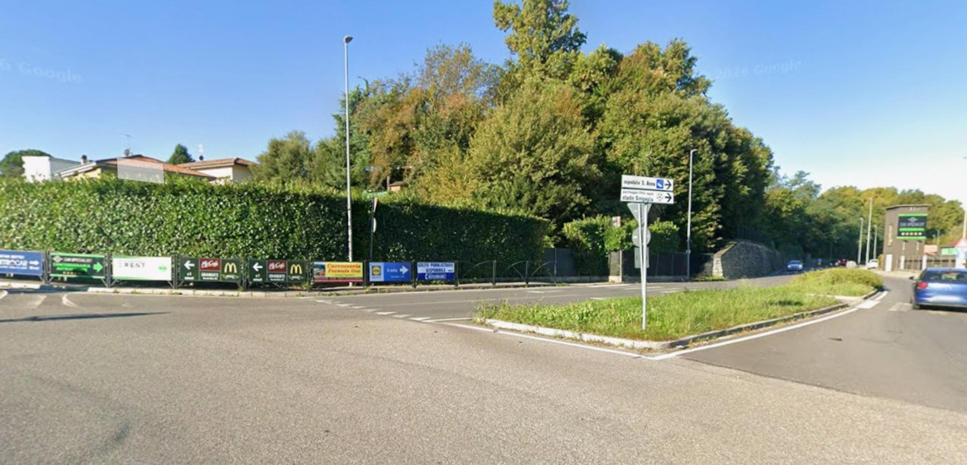 Impianto TRANSENNA a Como, in zona Dondi Salotti