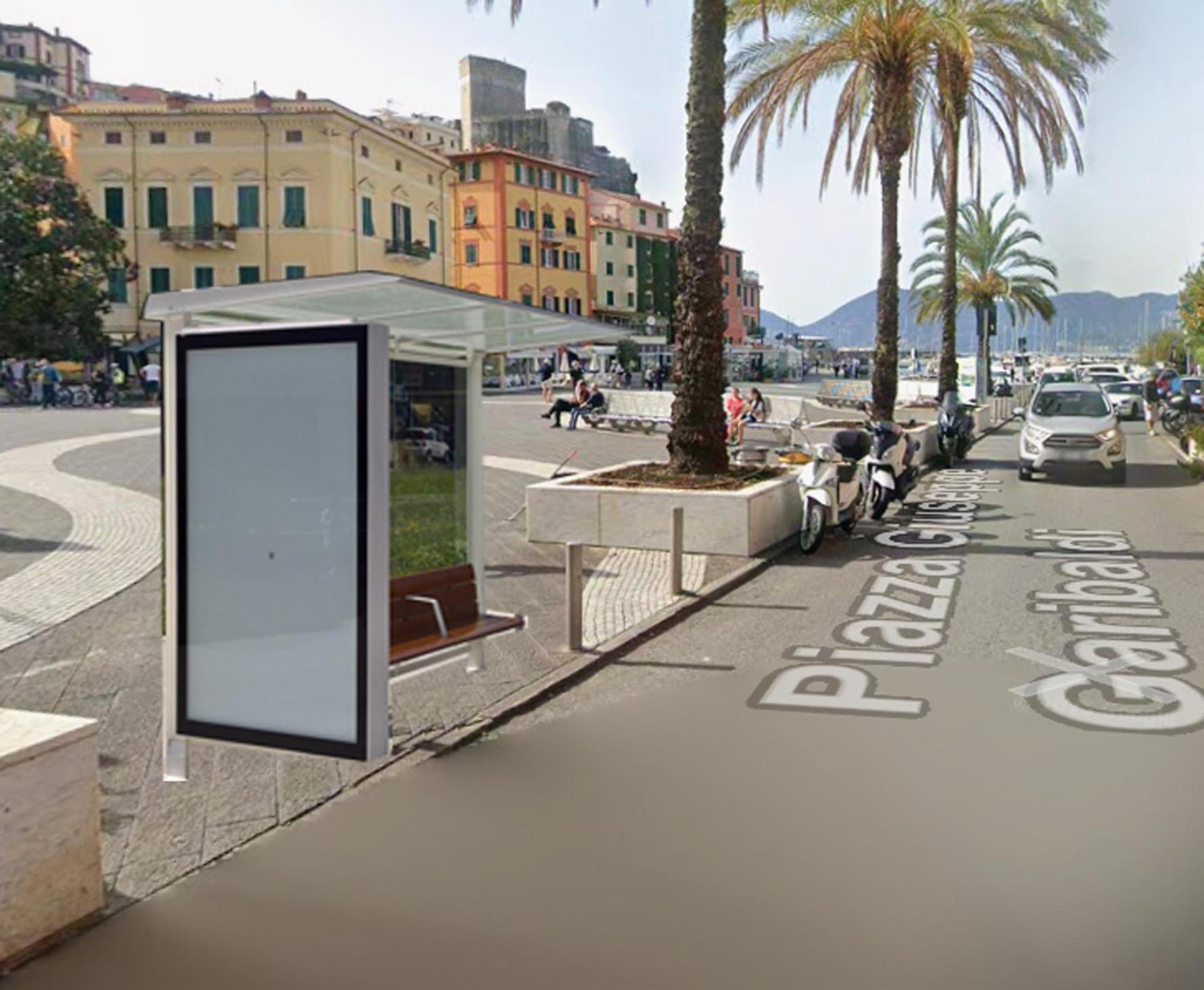 Impianto DISPLAY / LED a Lerici, in zona Bar Costa