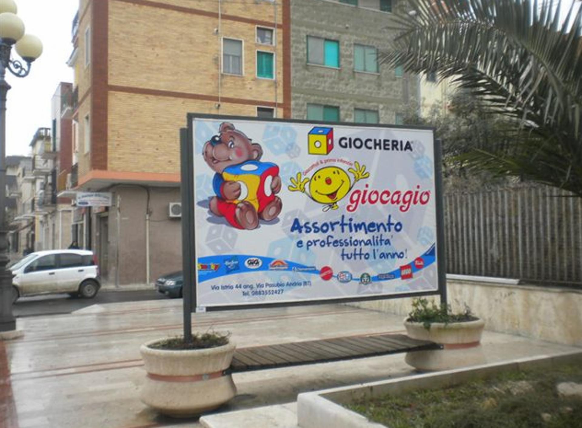 Impianto poster a Margherita di Savoia