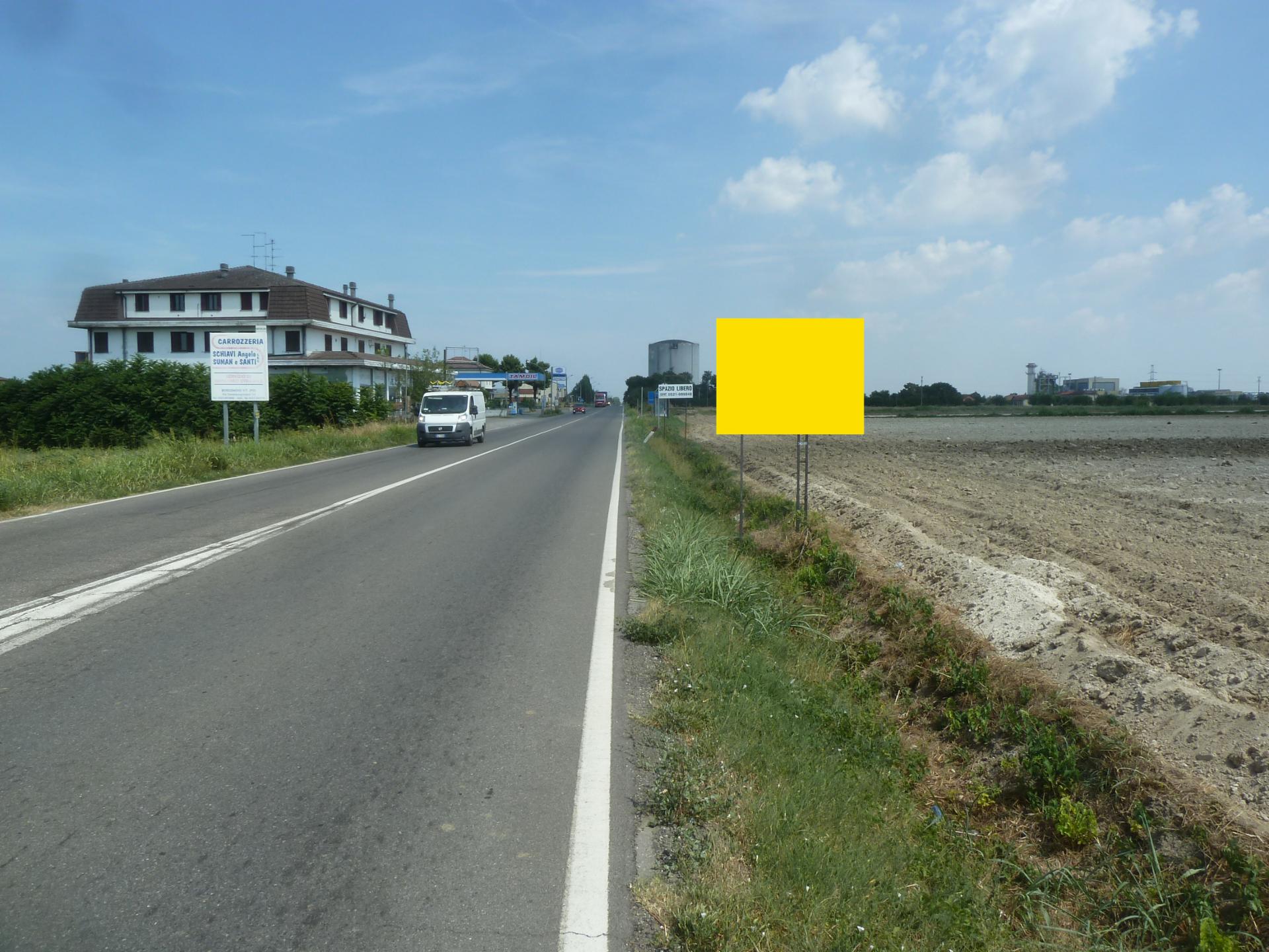 Impianto CARTELLONISTICA a Sarmato, in zona La Suerte