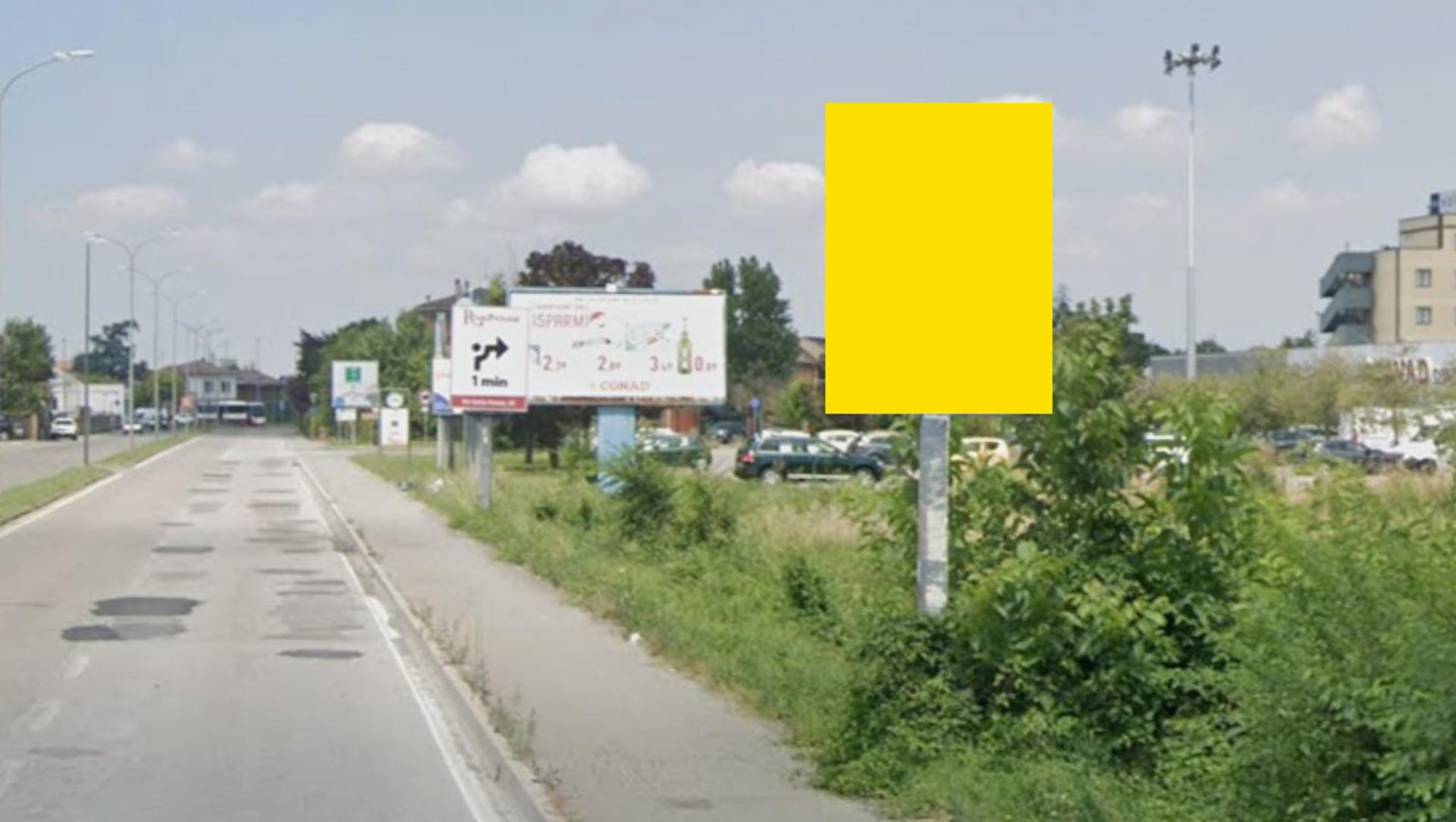 Impianto CARTELLONISTICA a Piacenza, in zona Imperatore di Capri
