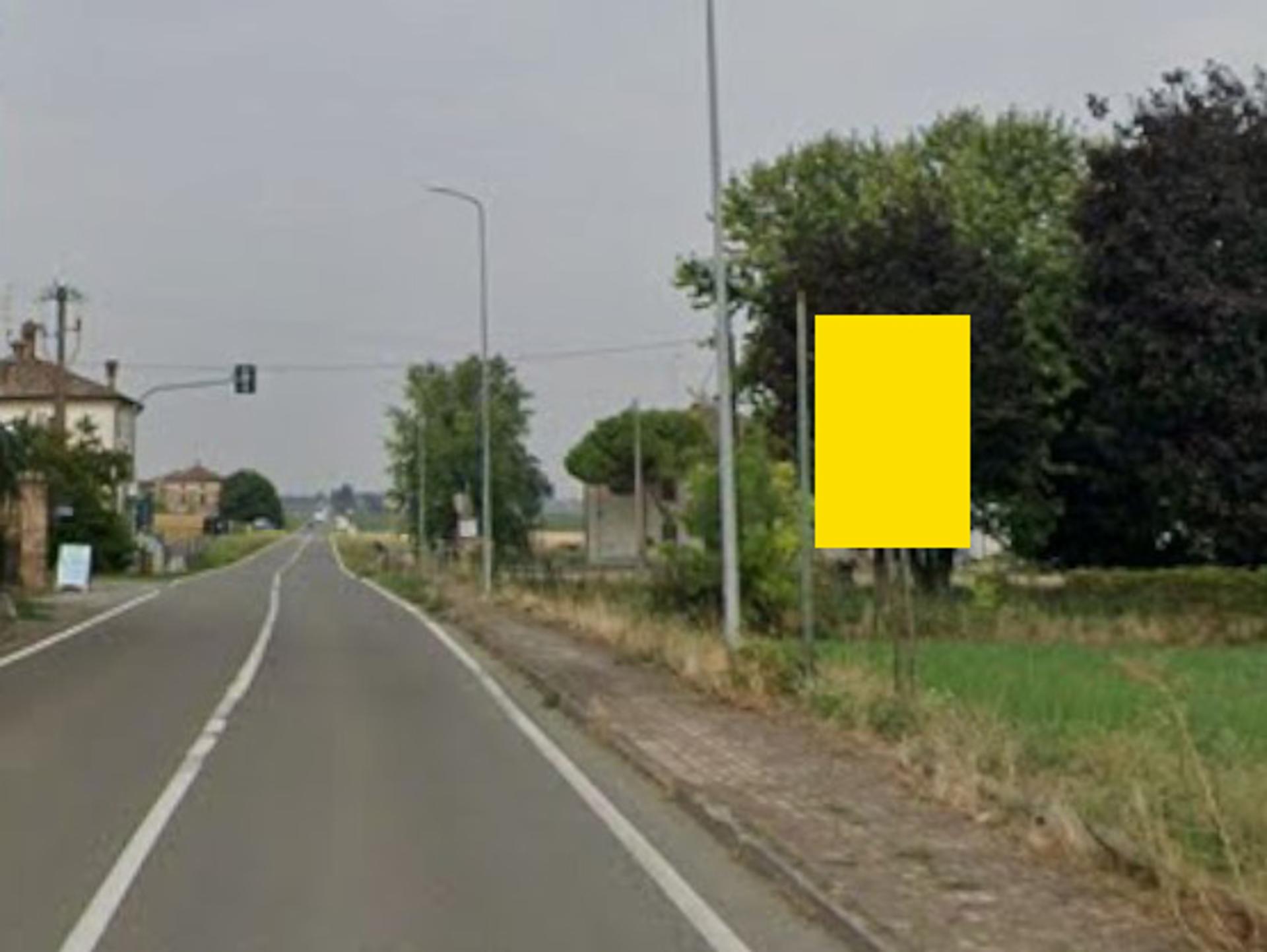 Impianto cartellonistica a Cortemaggiore