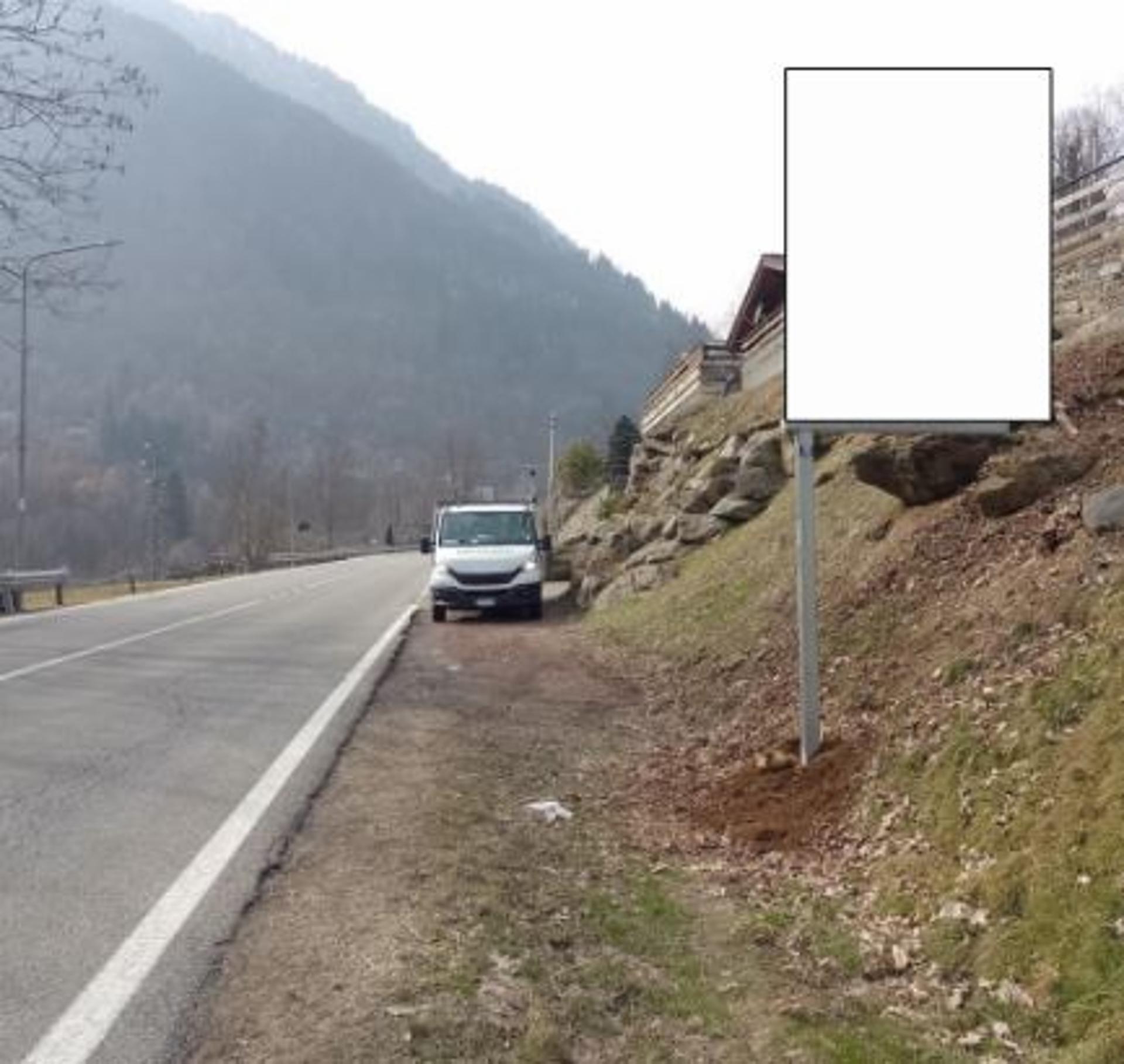Impianto CARTELLONISTICA a Piode, in zona Oratorio di San Giulio