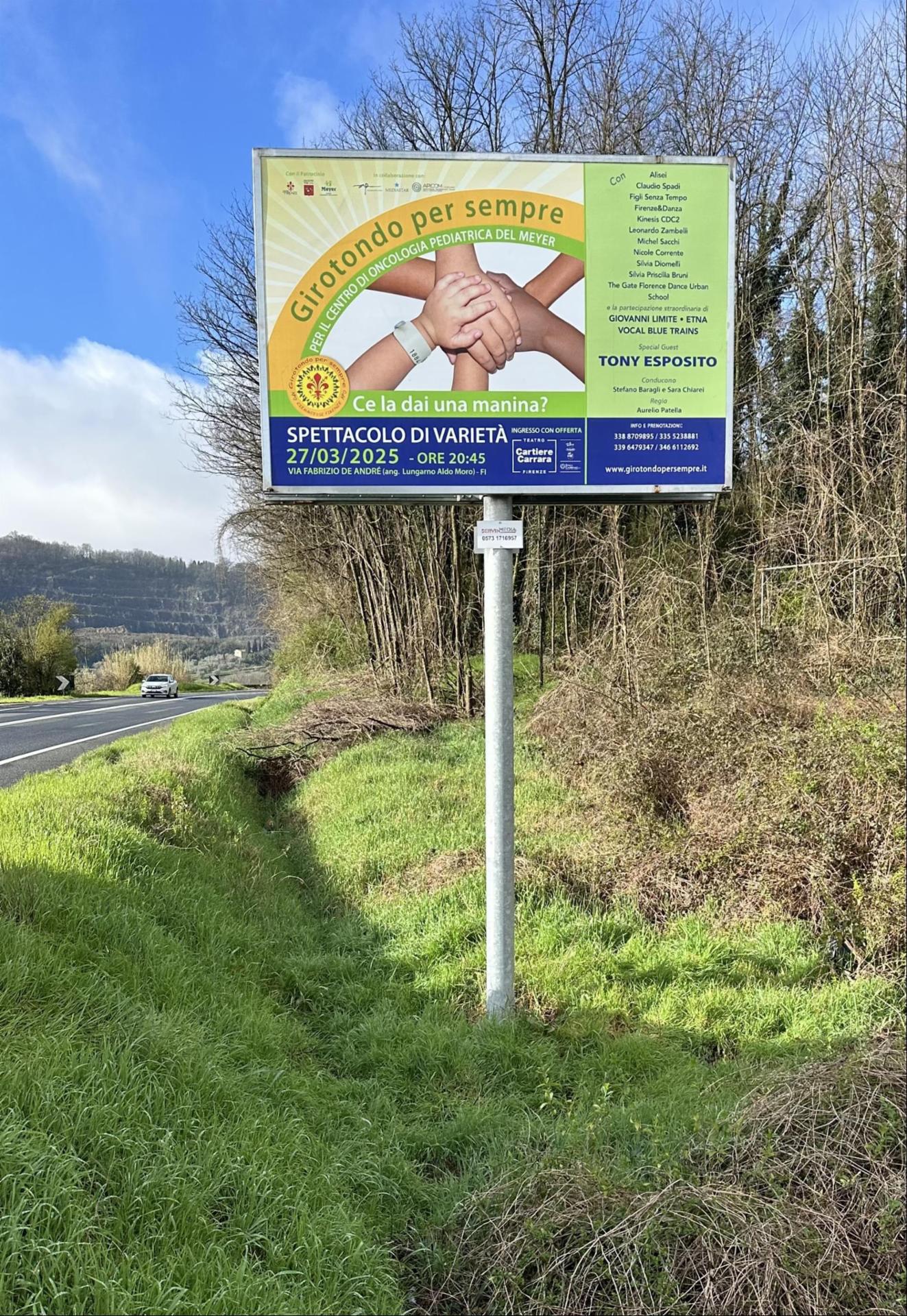 Impianto a VIA SR 435 Lucchese km 34+620 sx Serravalle Pistoiese