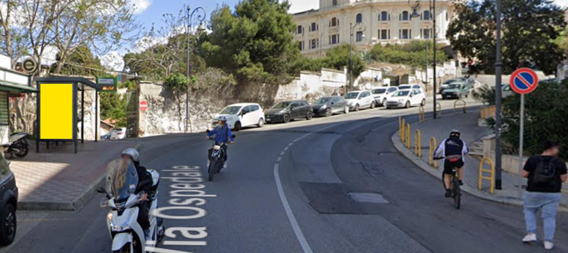 Impianto PENSILINA a Cagliari, in zona Anfiteatro Romano