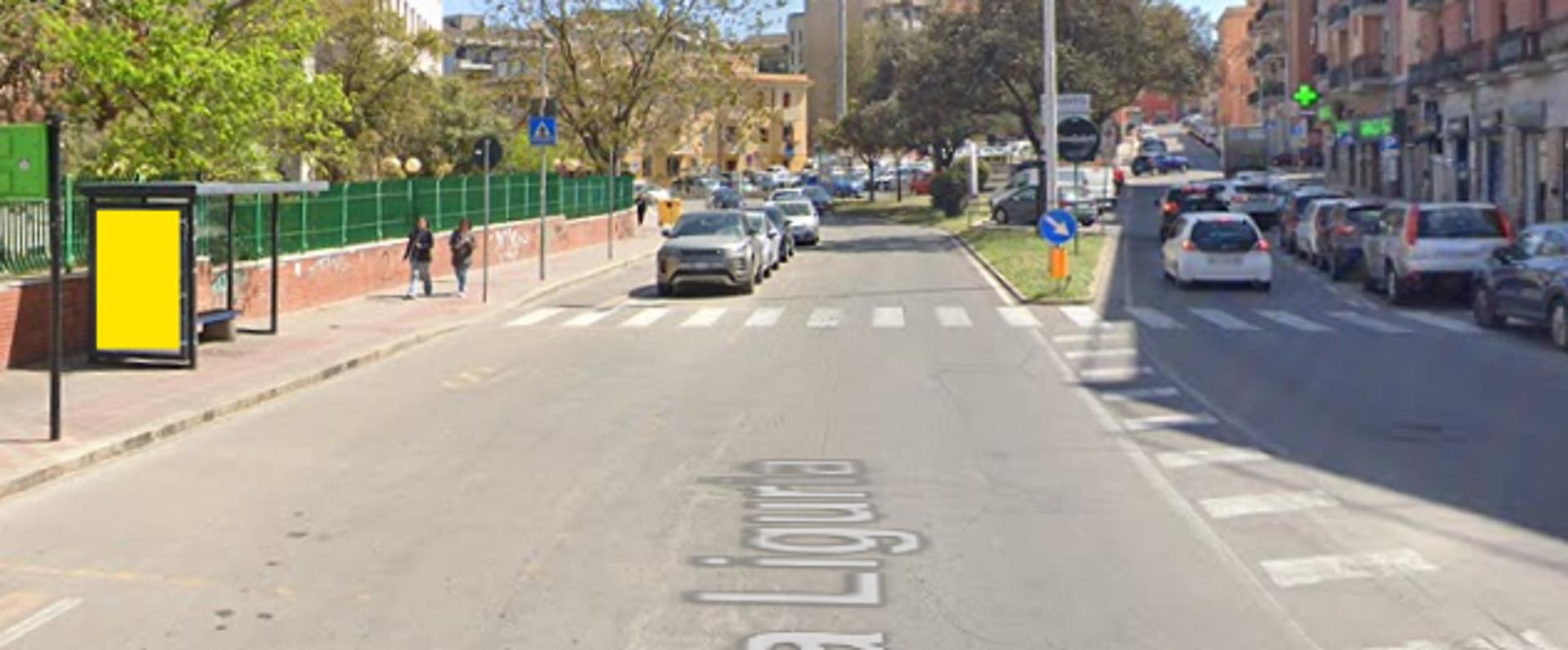 Impianto PENSILINA a Cagliari, in zona Chiesa di San Francesco d'Assisi
