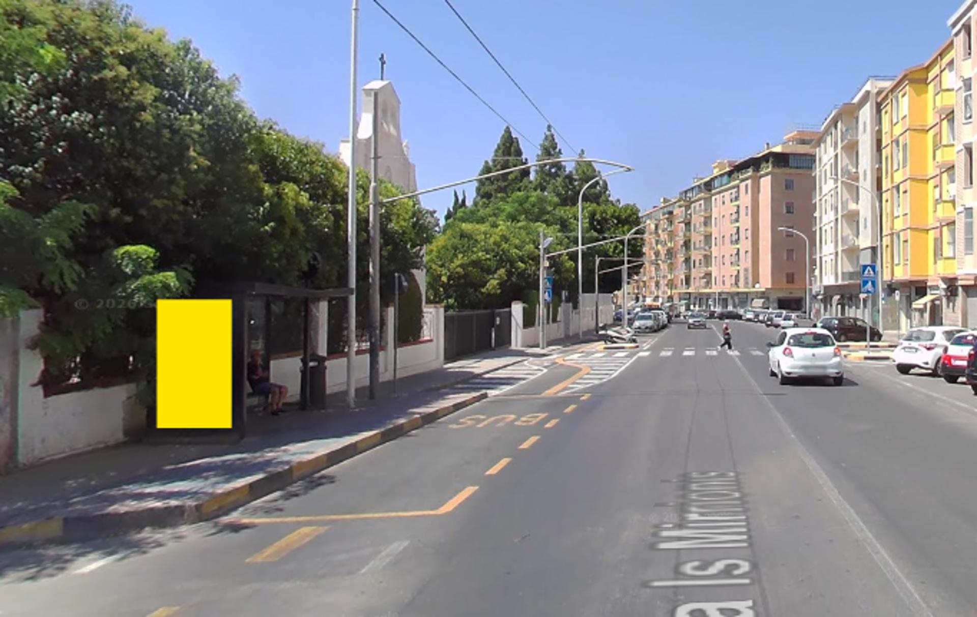 Impianto PENSILINA a Cagliari, in zona Moda