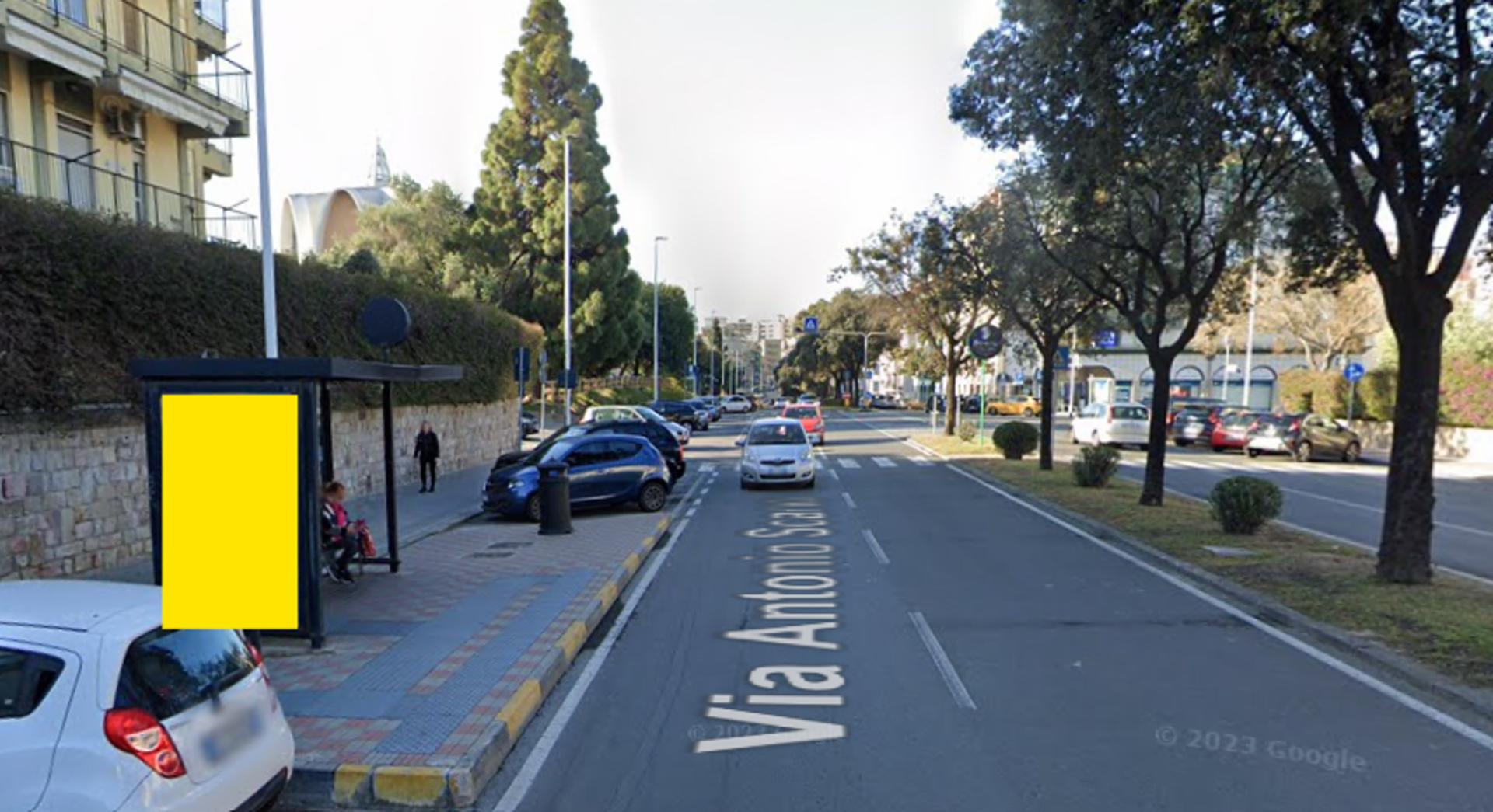 Impianto PENSILINA a Cagliari, in zona Gieffe