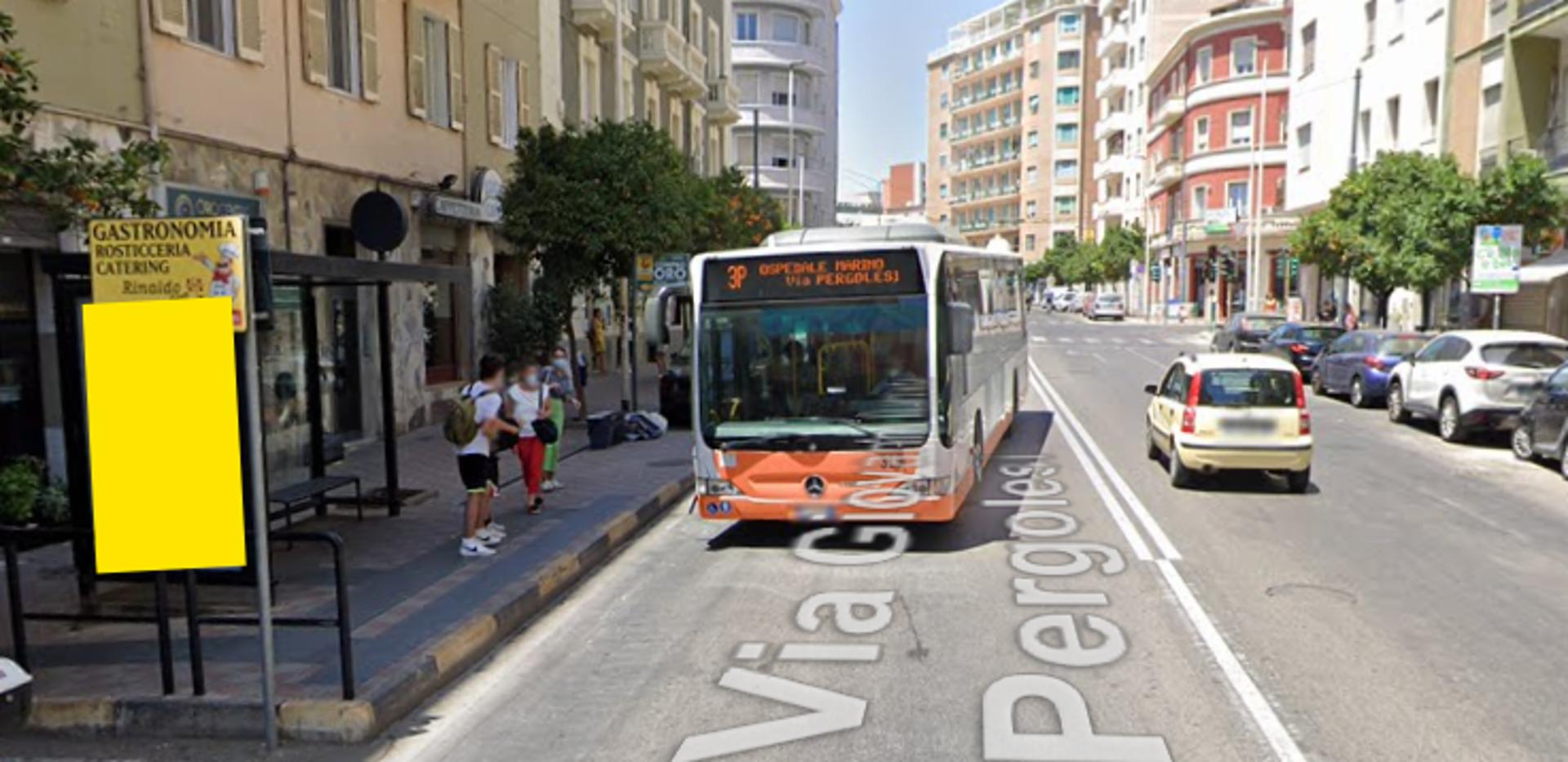 Impianto PENSILINA a Cagliari, in zona Gieffe