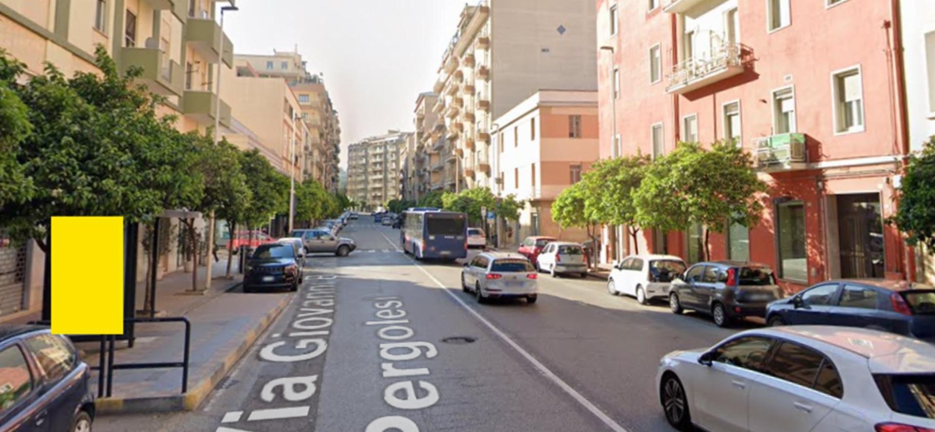 Impianto PENSILINA a Cagliari, in zona Gieffe