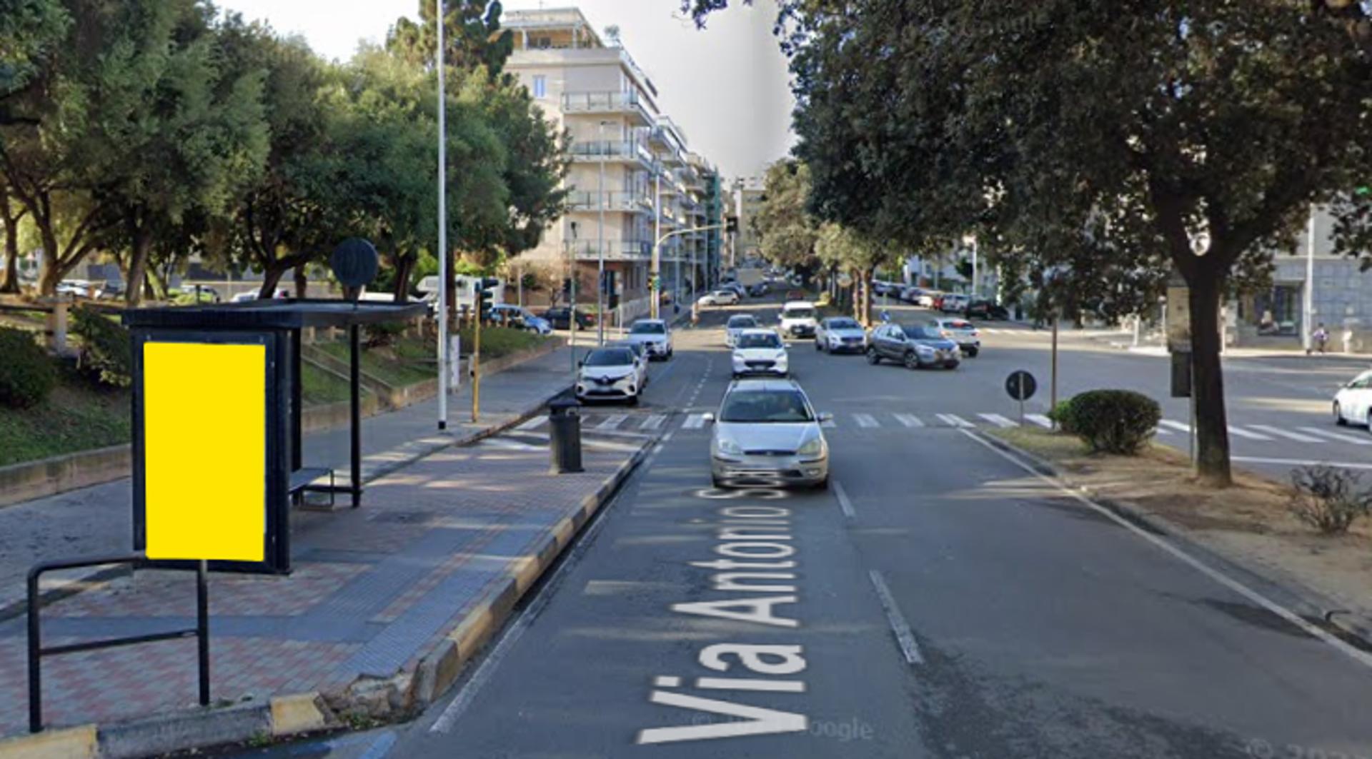 Impianto PENSILINA a Cagliari, in zona Cut & Go!