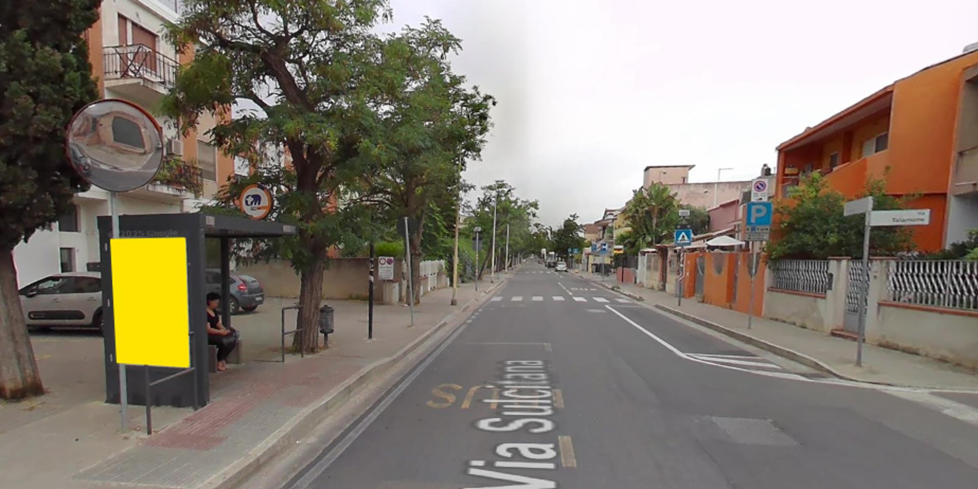 Impianto PENSILINA a Elmas, in zona Pizzeria Giorgione