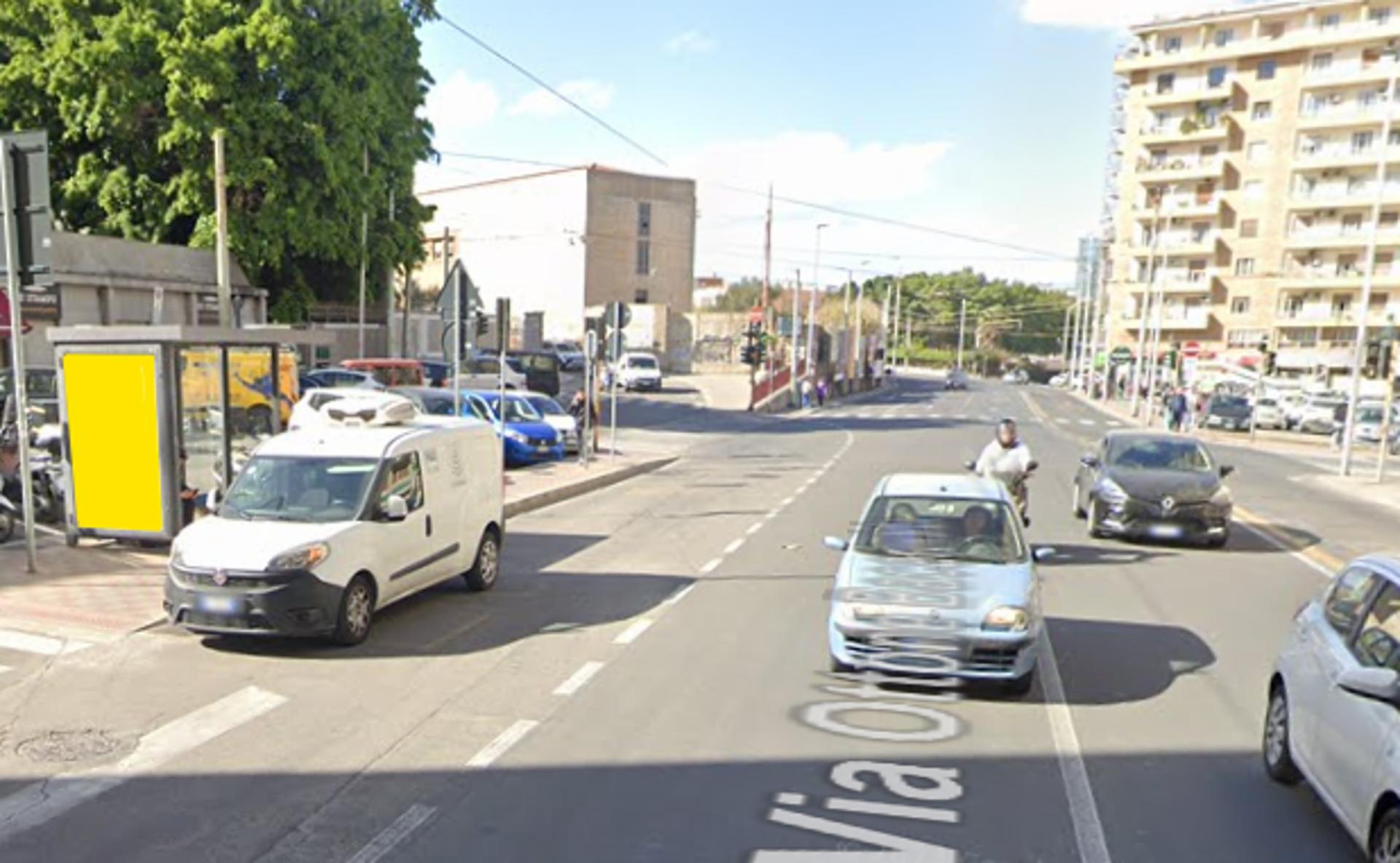 Impianto PENSILINA a Cagliari, in zona Chiesa di San Rocco