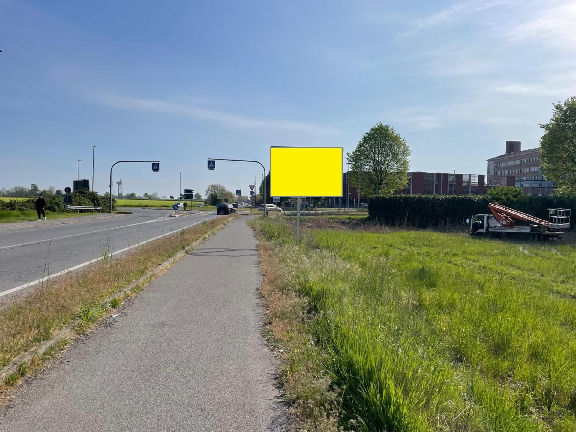 Impianto a S.P. 138 km 0+297 dx via Pandina 30 mt da rotatoria Ospedale dir. Dresano  Melegnano