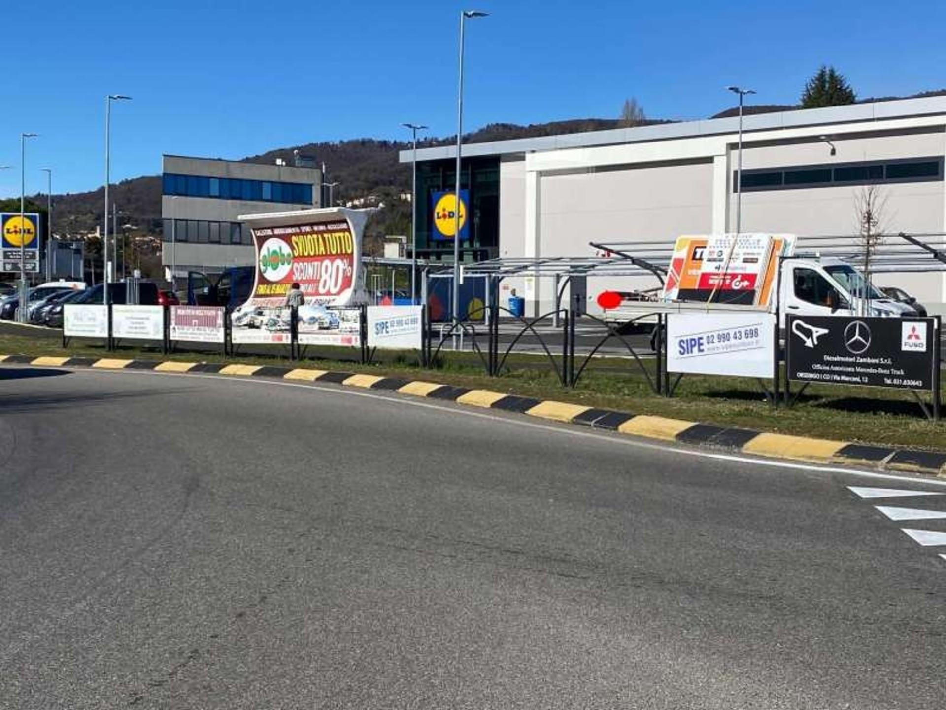 Impianto TRANSENNA a Albese con Cassano, in zona Iperal