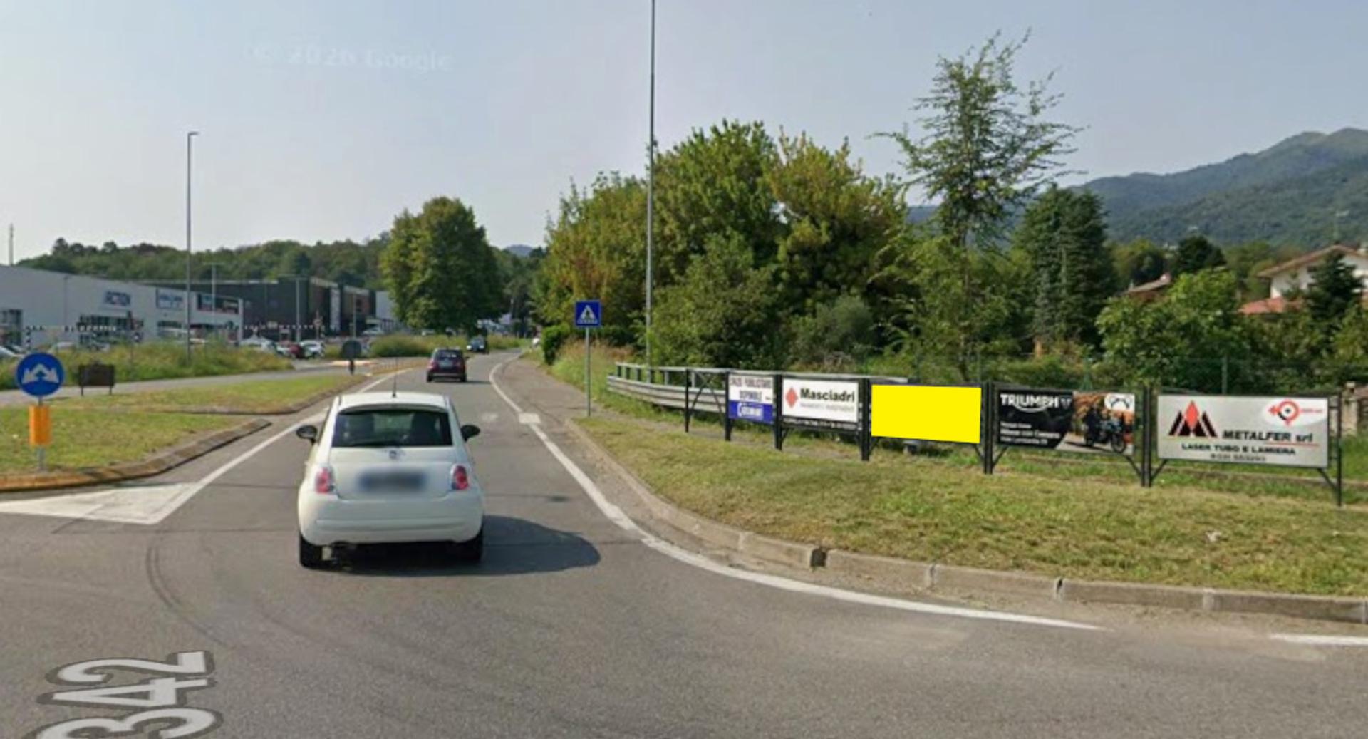 Impianto TRANSENNA a Albese con Cassano, in zona In's Mercato