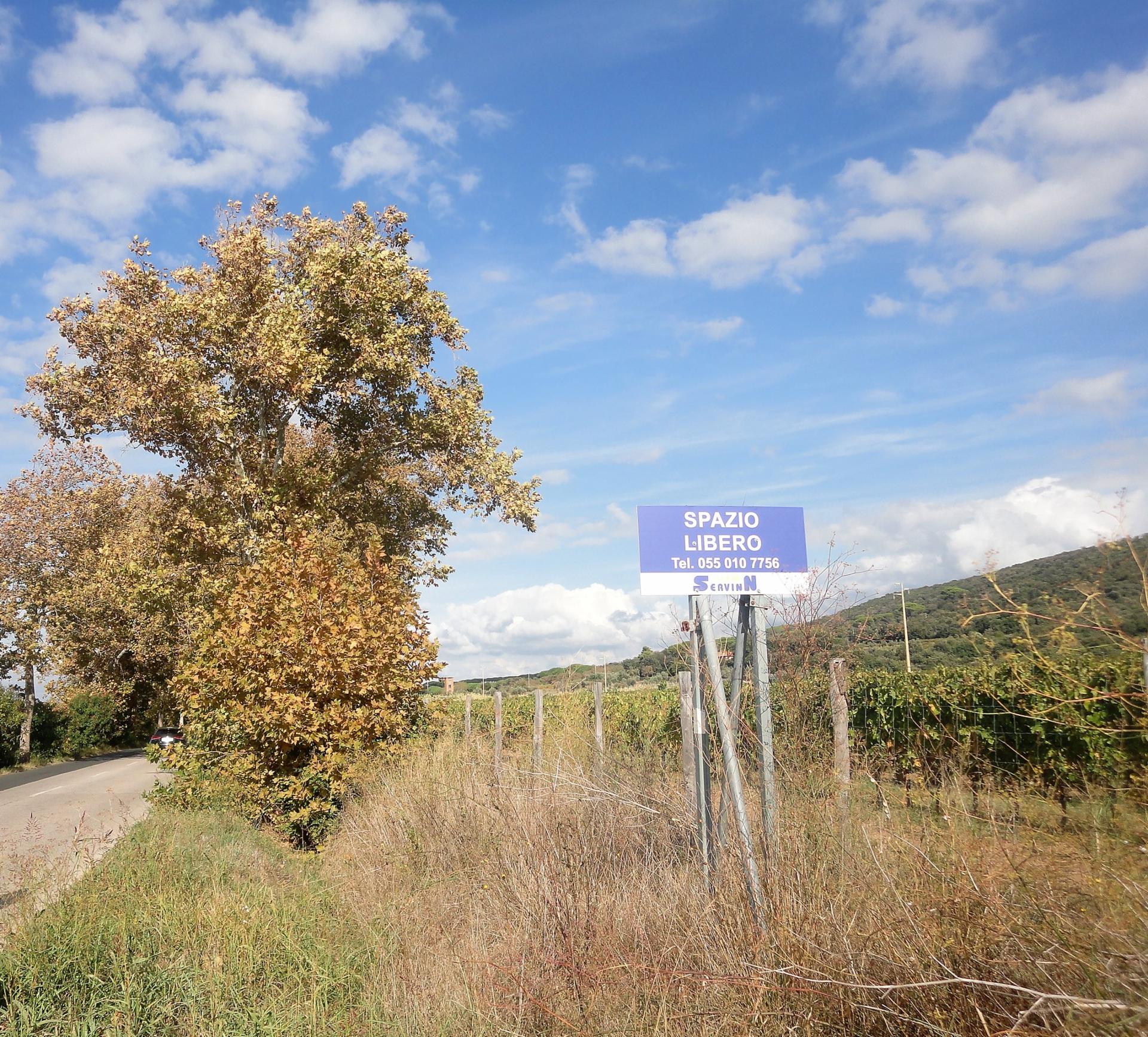 Impianto cartellonistica a Castagneto Carducci