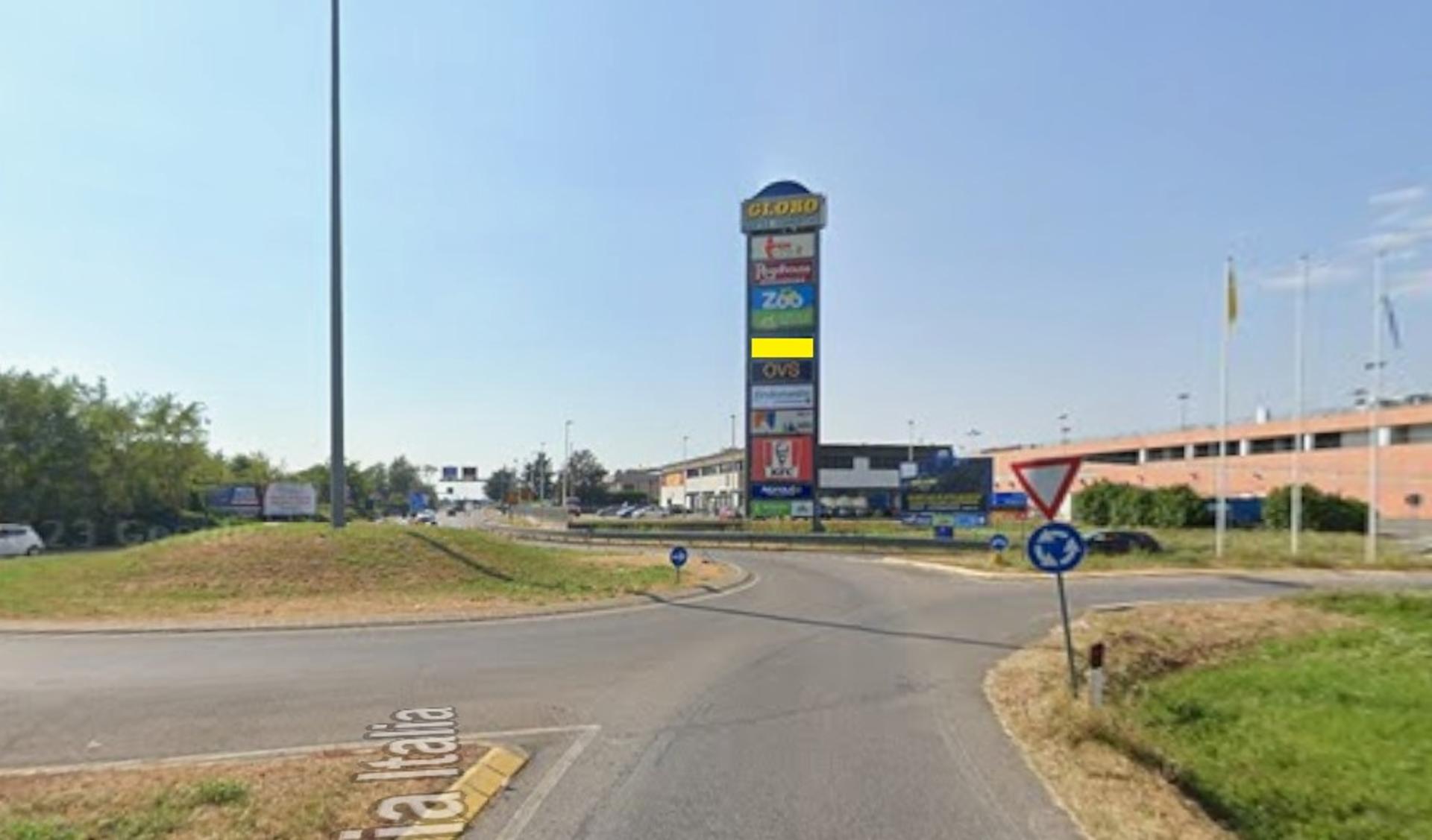 Impianto totem a Busnago