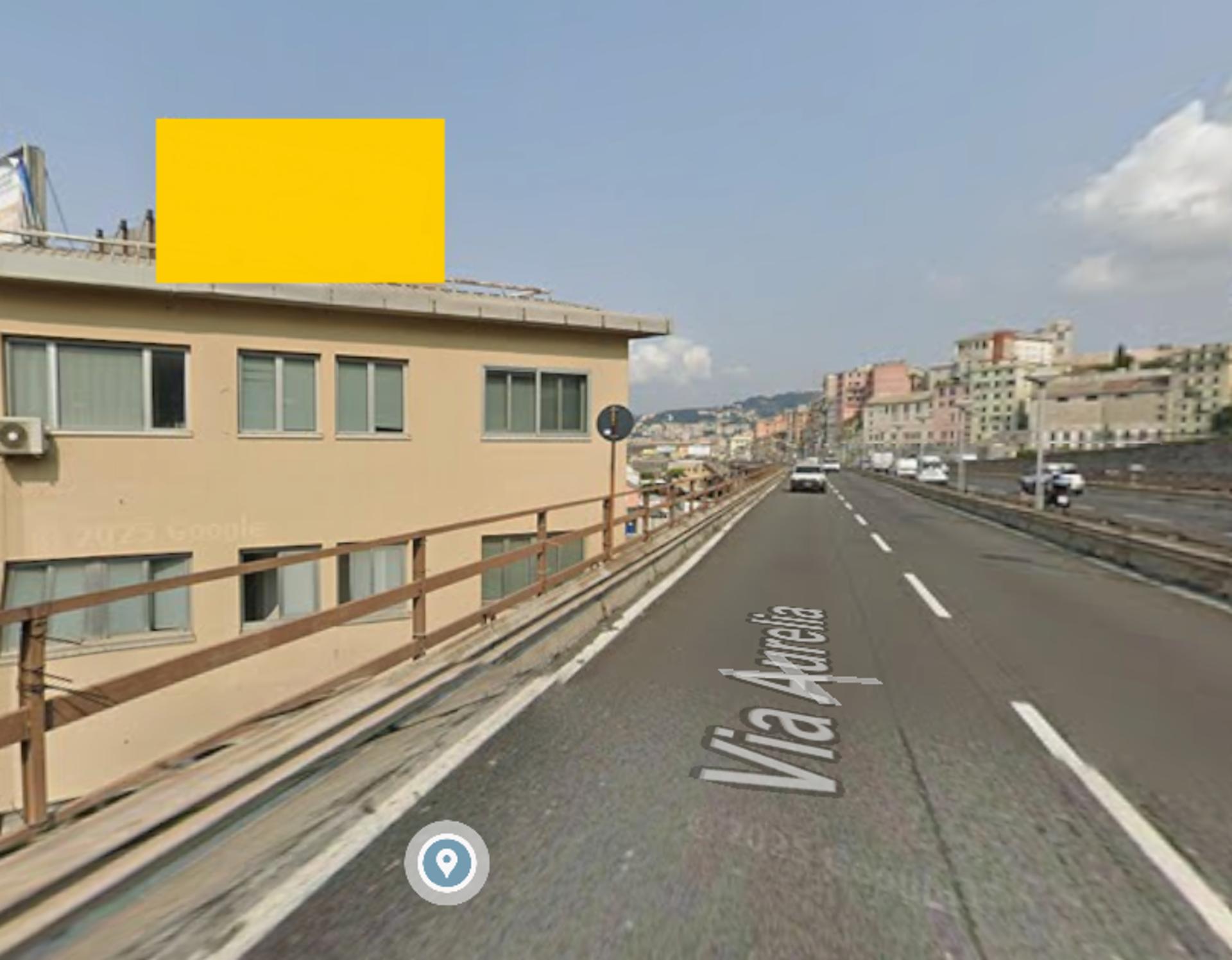 Impianto POSTER a Genova, in zona Ristorante Lega Navale