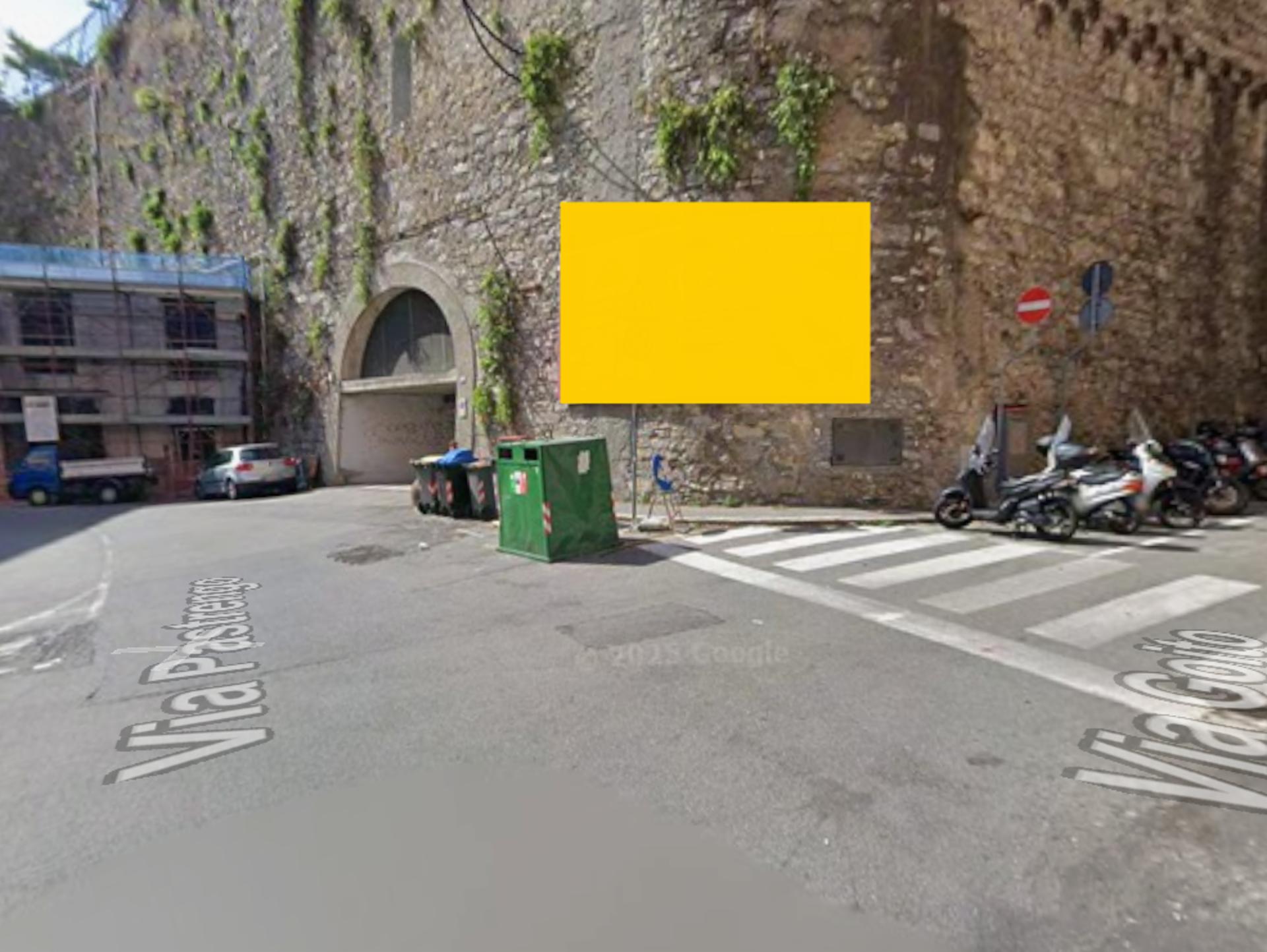 Impianto POSTER a Genova, in zona Sabry