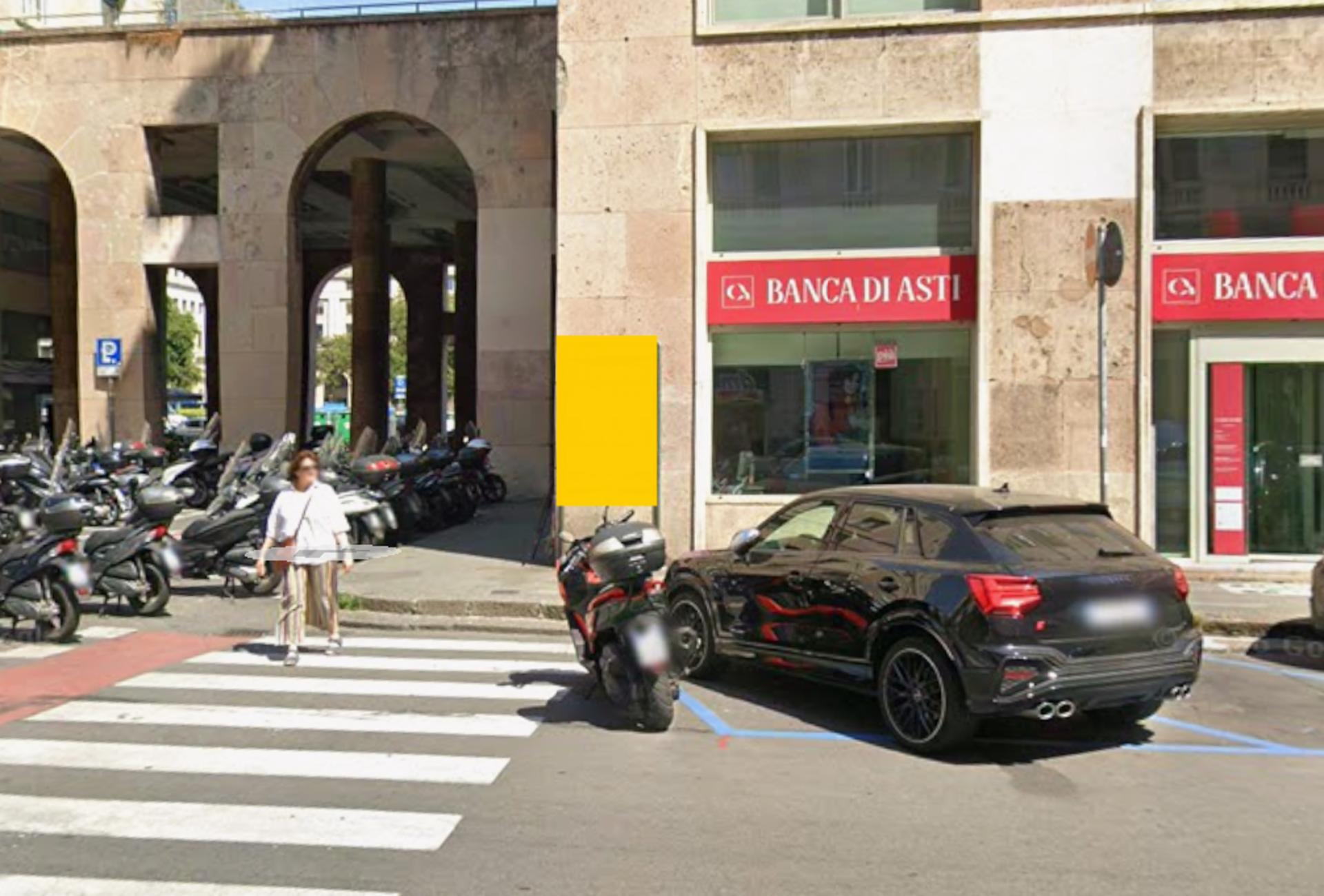 Impianto STENDARDO a Genova, in zona Galleria San Giorgio