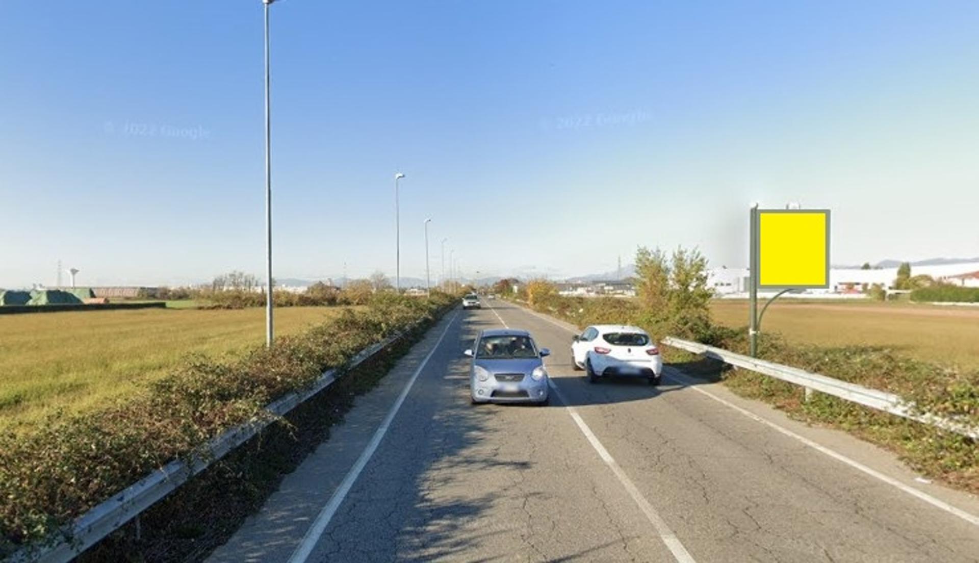 Impianto CARTELLONISTICA a Cambiago, in zona Il Gigante