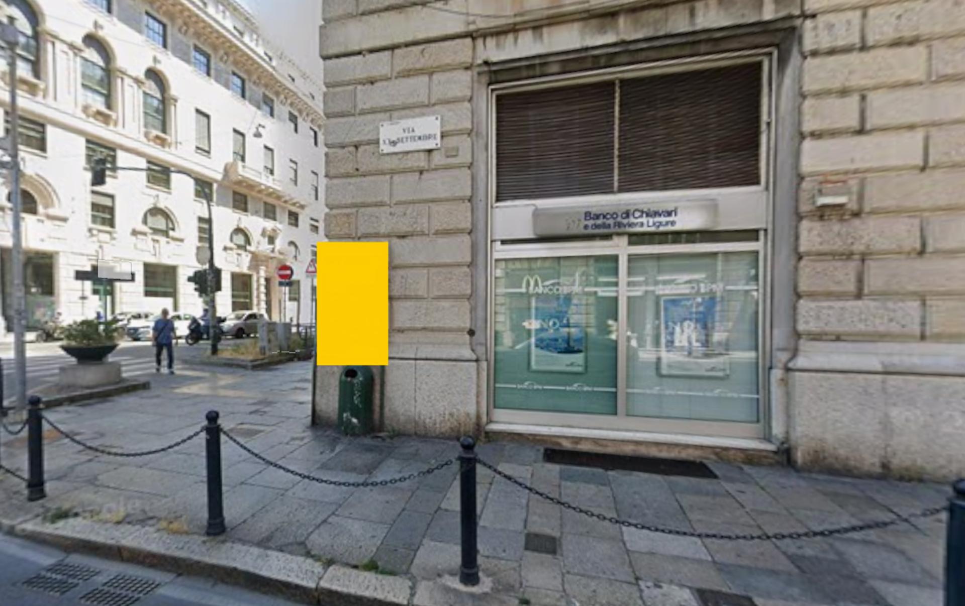 Impianto STENDARDO a Genova, in zona Primadonna