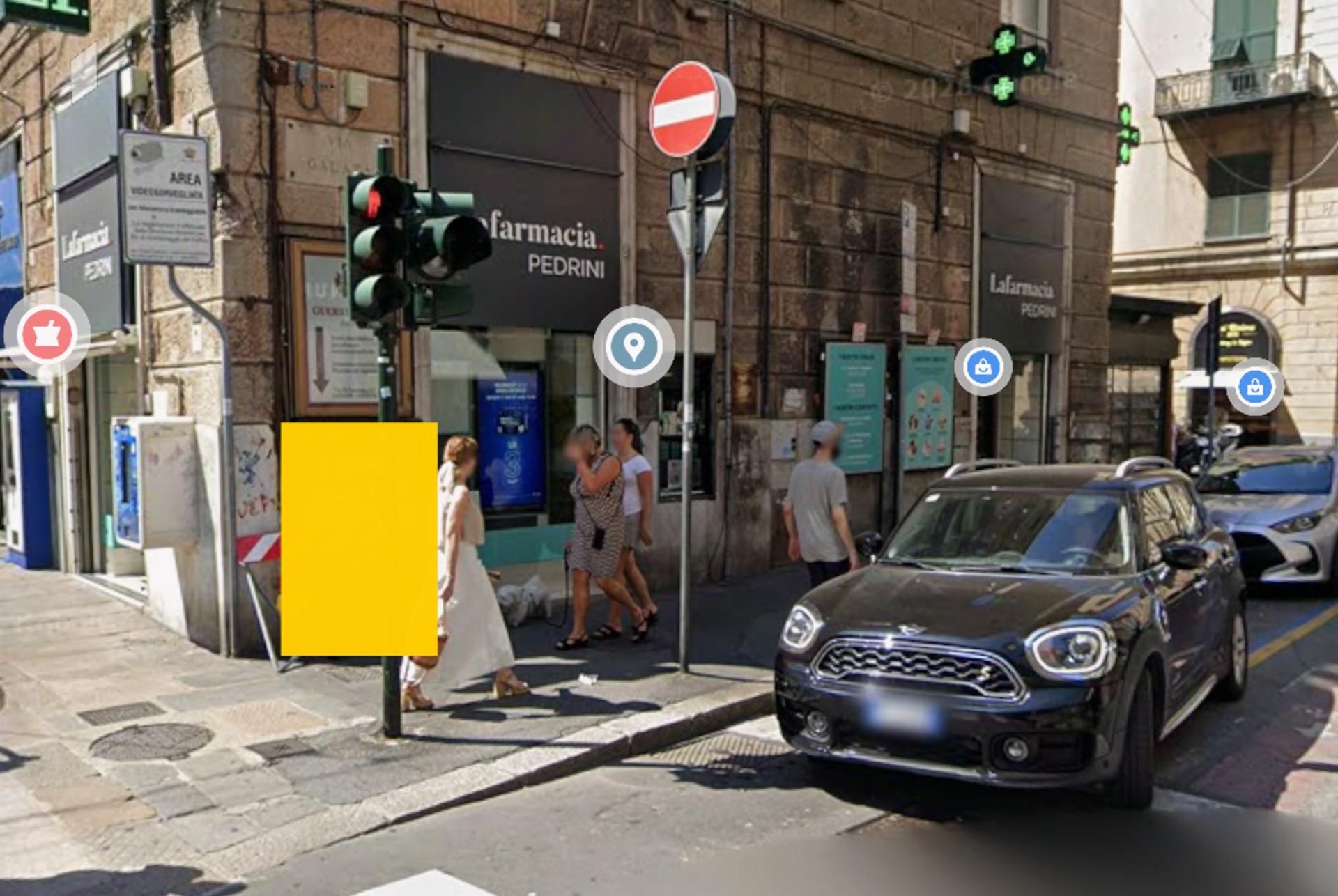 Impianto STENDARDO a Genova, in zona Nuna Lie