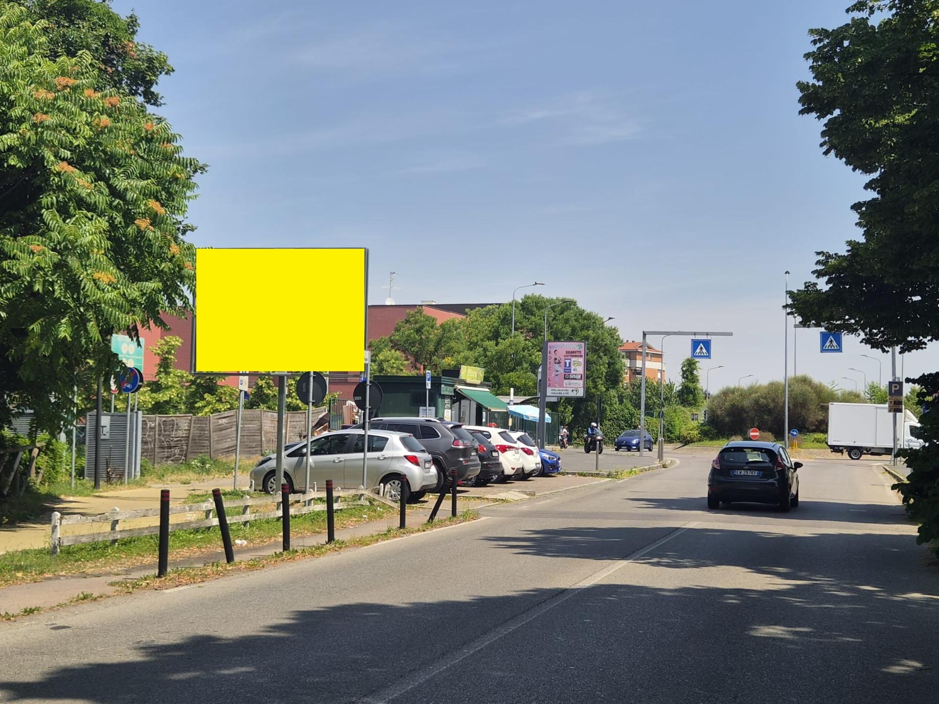 Impianto poster a Rozzano