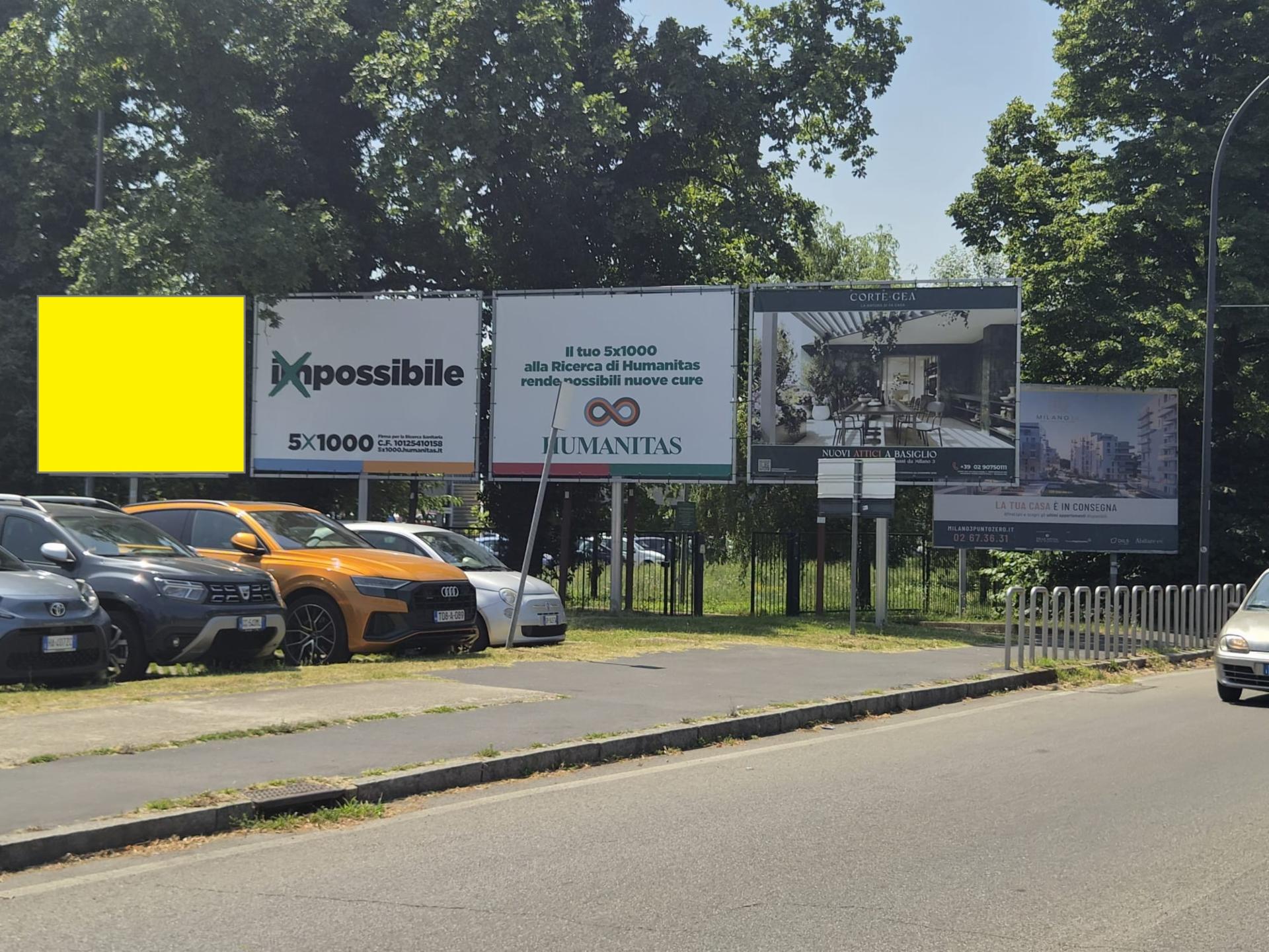 Impianto a Via Manzoni f.te Ospedale Humanitas dir. Basiglio impianto 4  Rozzano