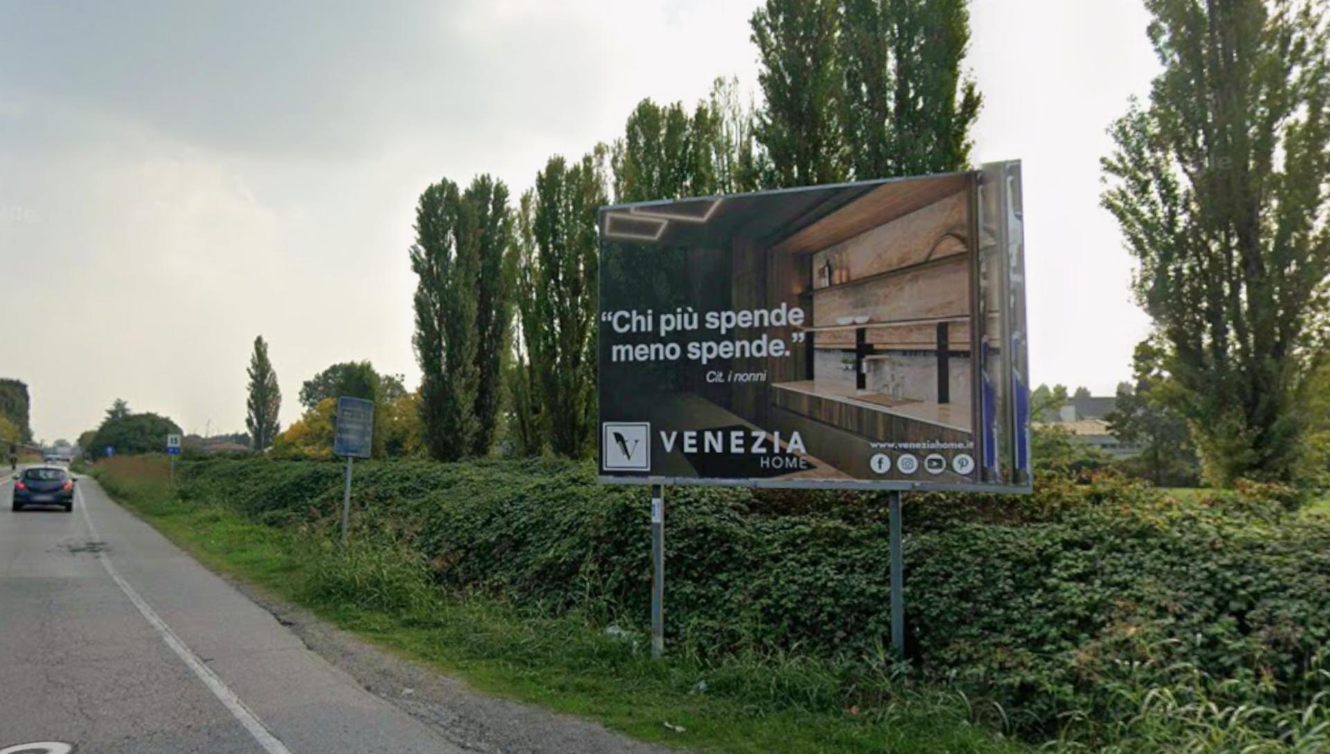 Impianto POSTER a Melzo, in zona Piscina Comunale di Melzo