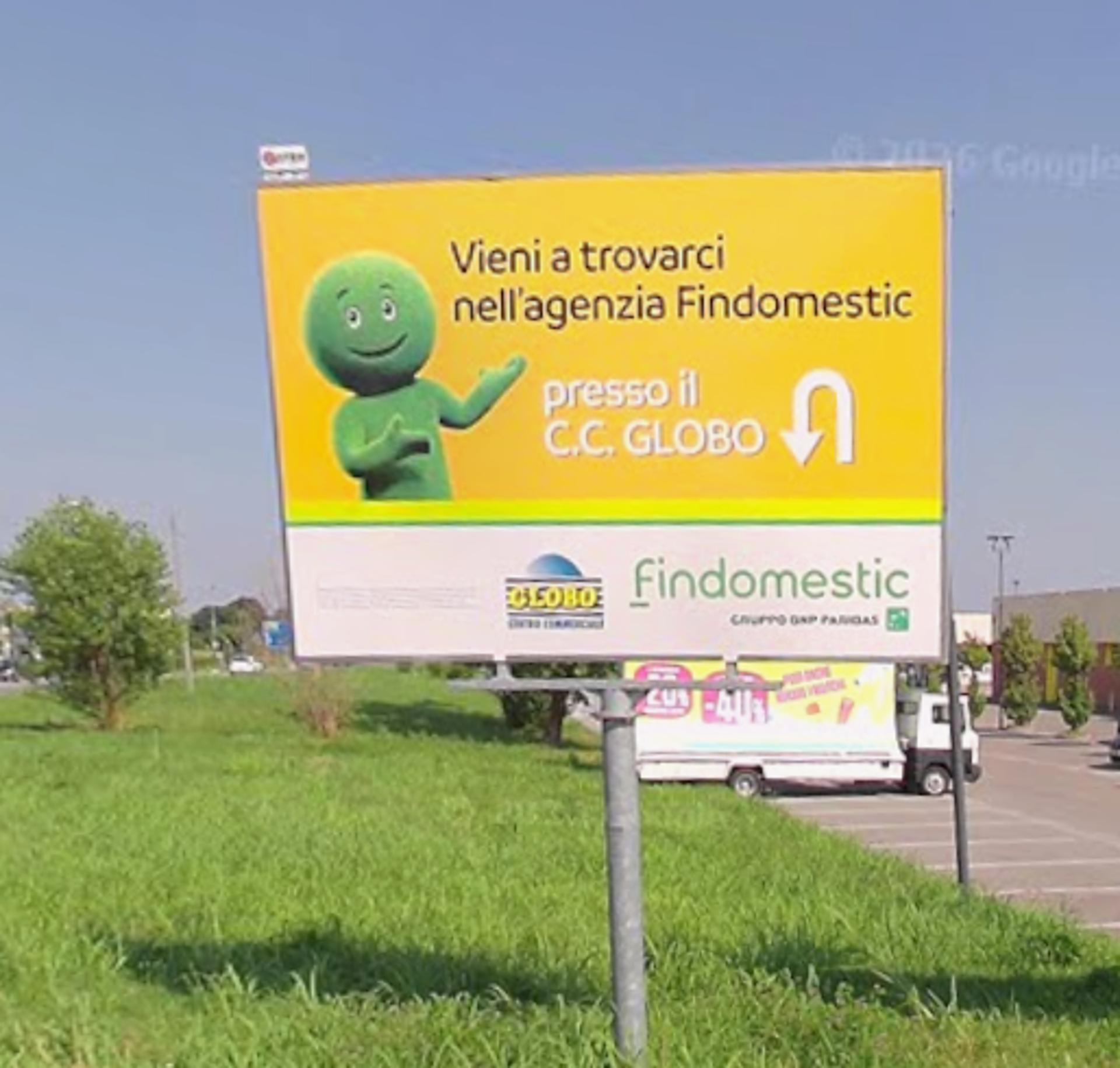Impianto POSTER a Trezzo sull'Adda, in zona EuroSpin