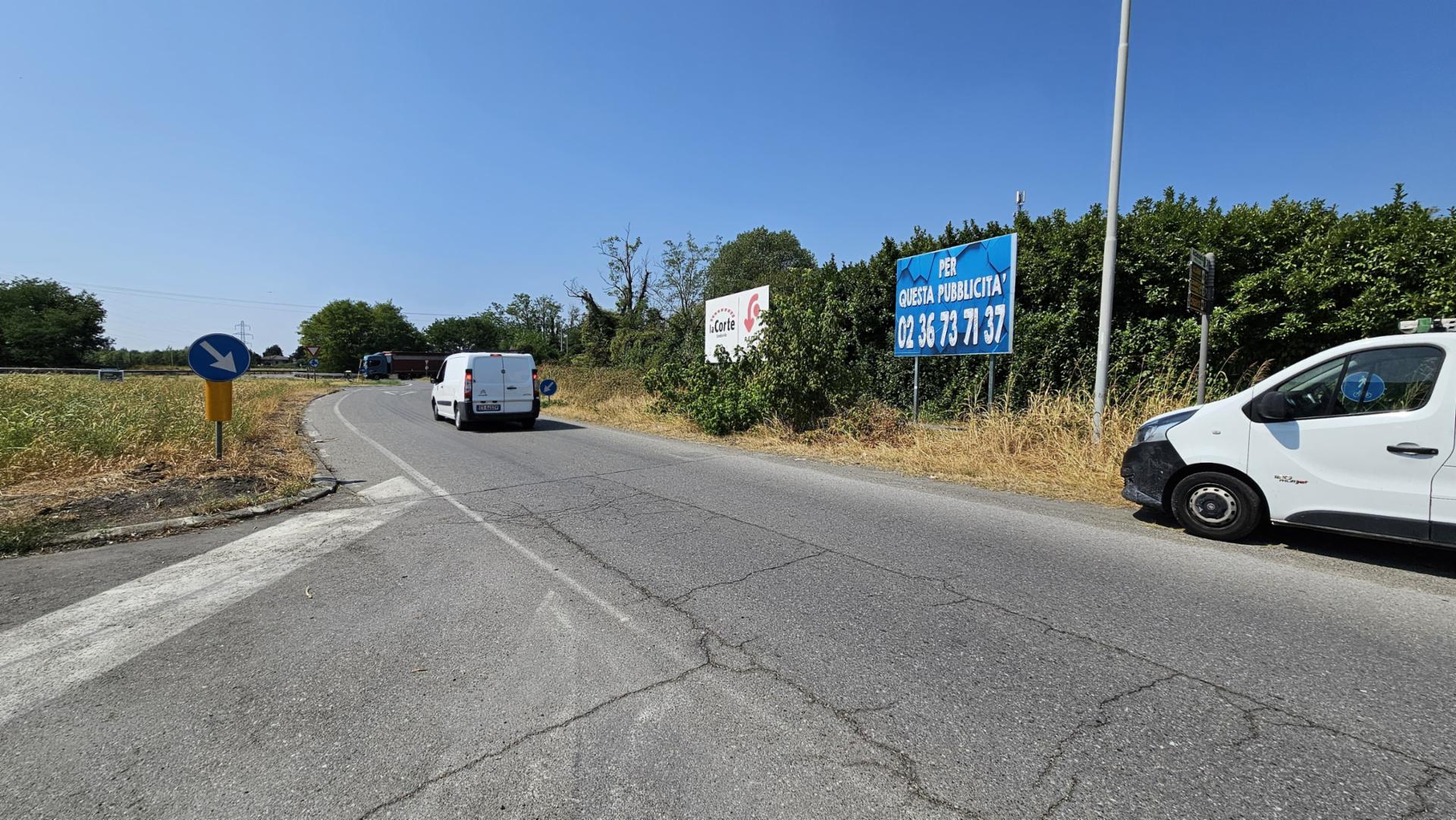 Impianto POSTER a Trezzo sull'Adda, in zona Amigdala