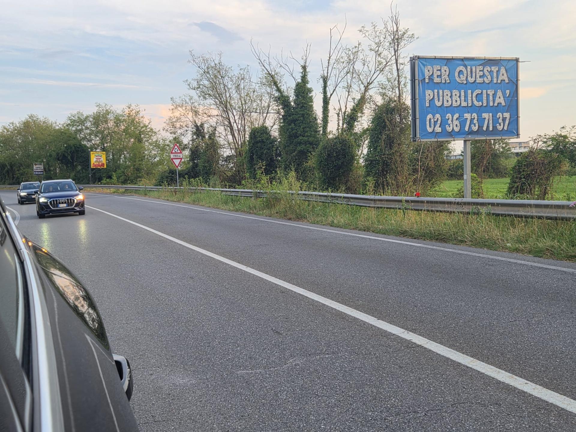 Impianto a S.P. 2 Km 16+728 lato dx  Trezzo sull'Adda