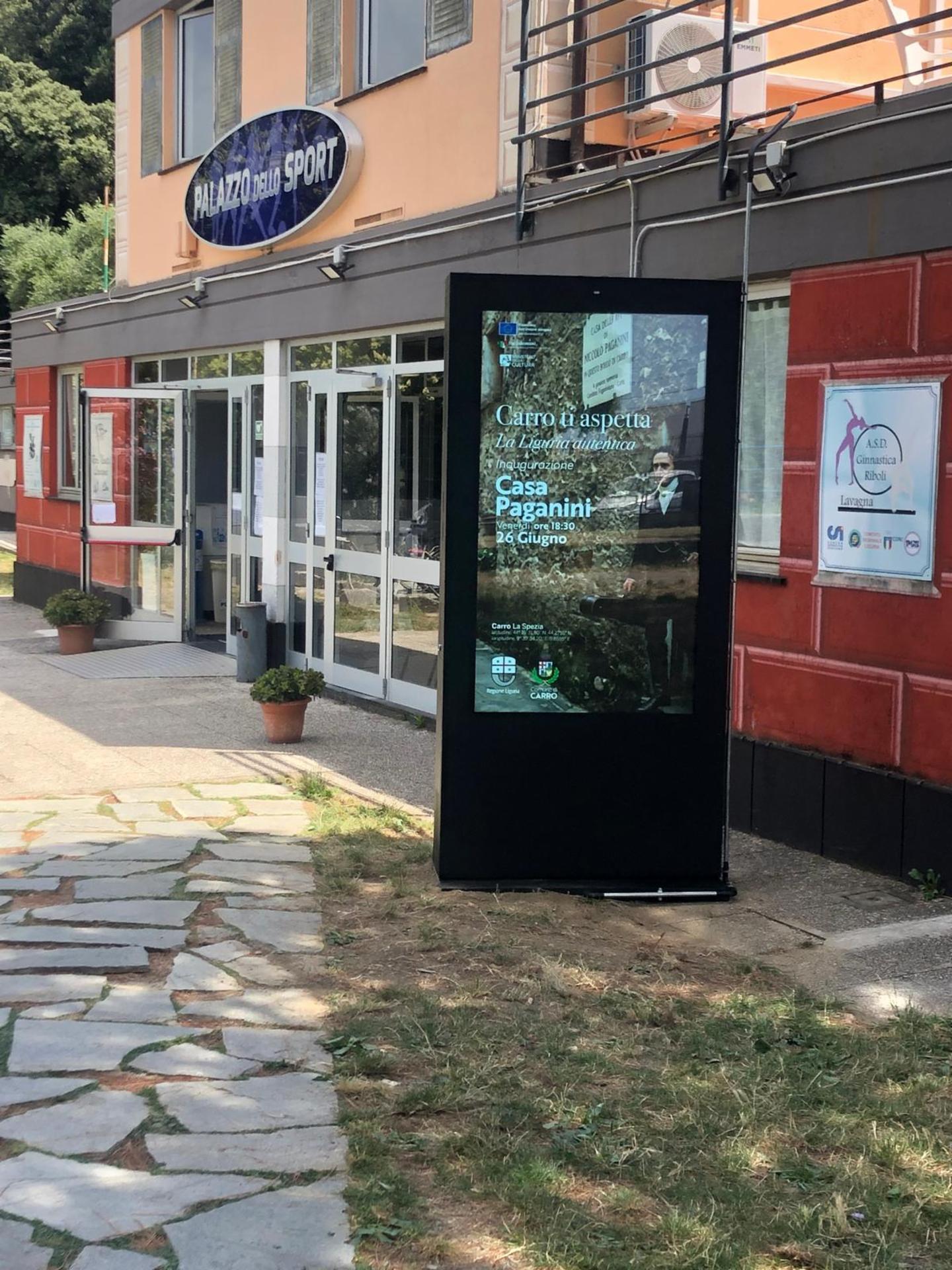Impianto DISPLAY / LED a Lavagna, in zona Iris