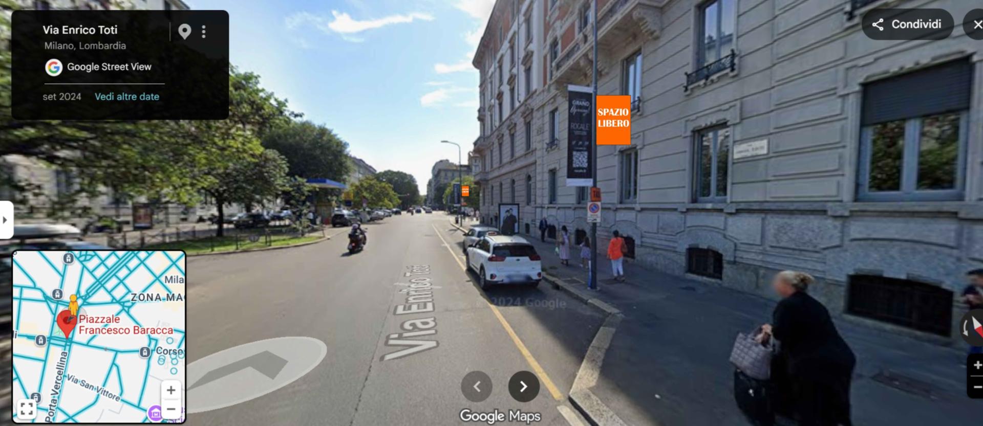 Impianto a PIAZZALE FRANCESCO BARACCA 4b Milano