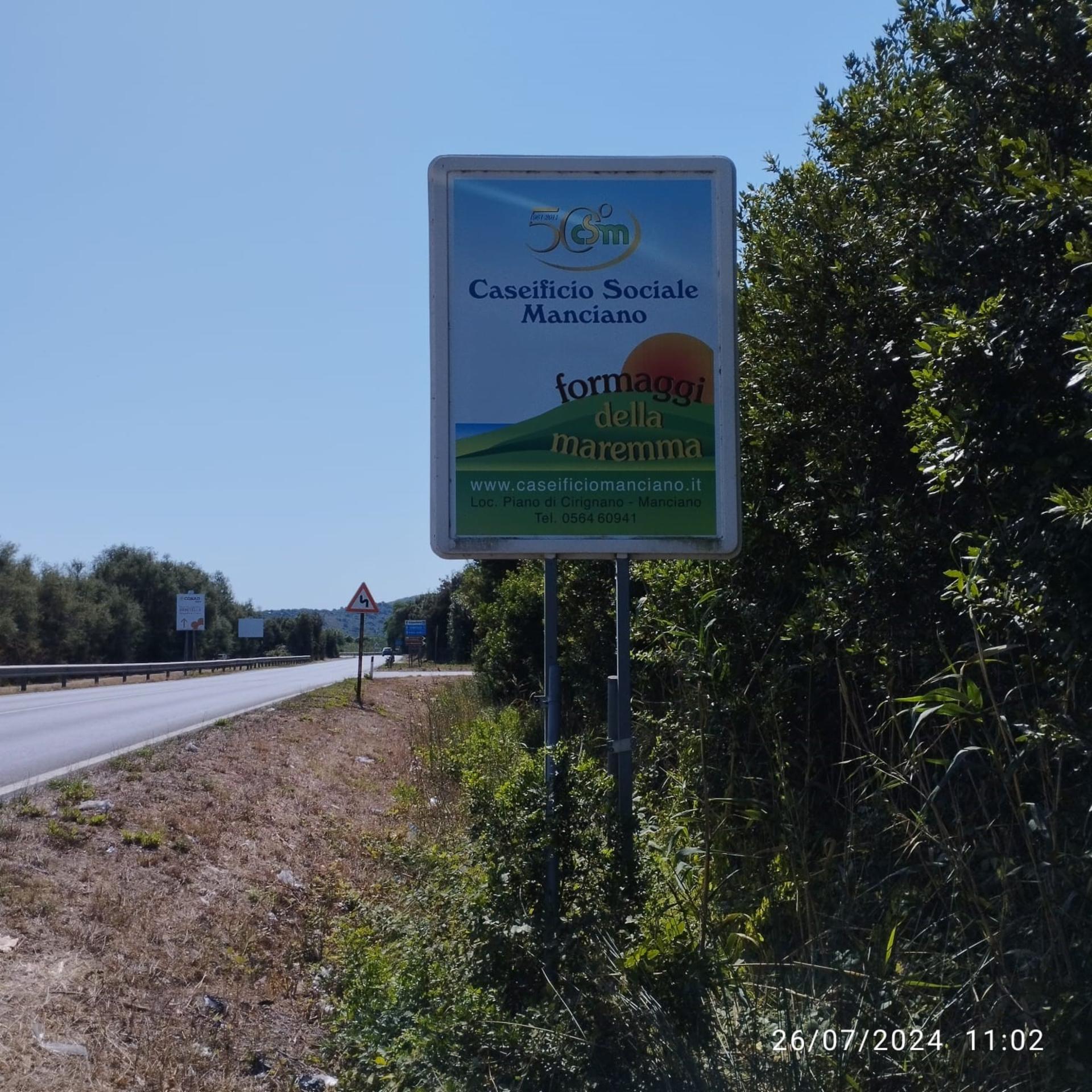 Impianto a SP161  Orbetello