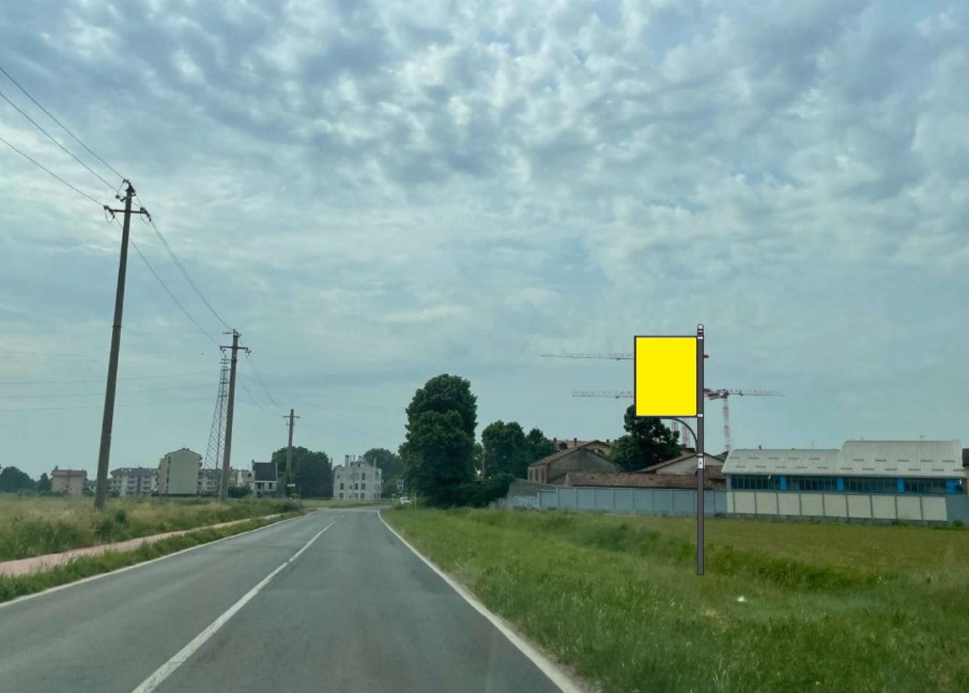 Impianto a VIA XXV Aprile mt. 110 prima di Via Garibaldi  Gessate