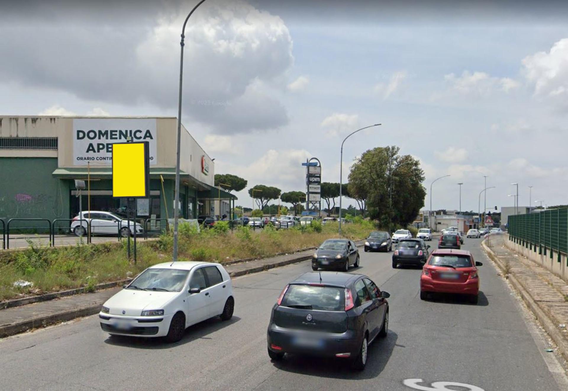 Impianto CARTELLONISTICA a Roma, in zona Parco Antonio Ambroselli
