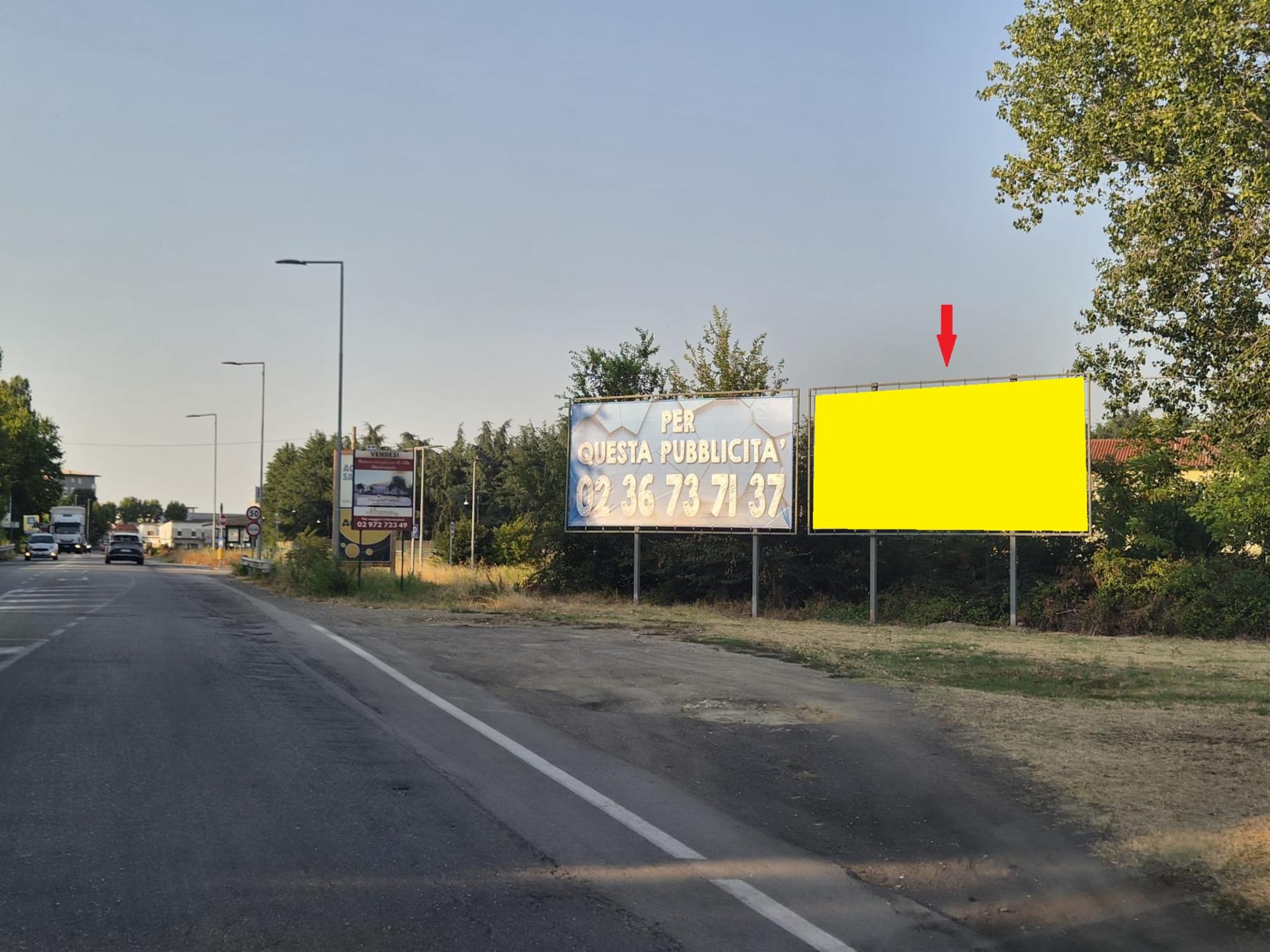 Impianto a SS 494 Via Dante Alighieri civ. 37 impianto lato dx  Abbiategrasso