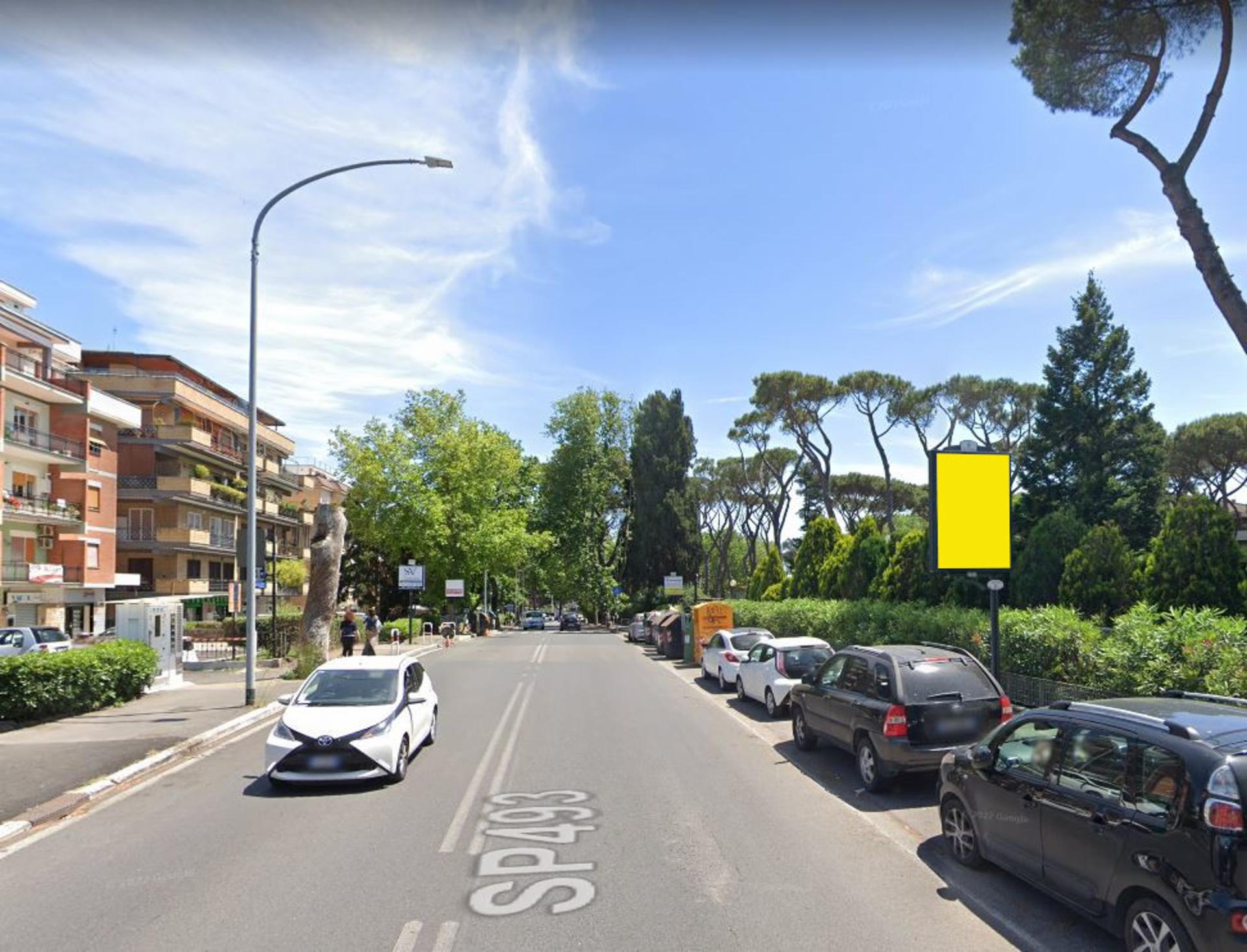 Impianto CARTELLONISTICA a Roma, in zona Le 7 Meraviglie