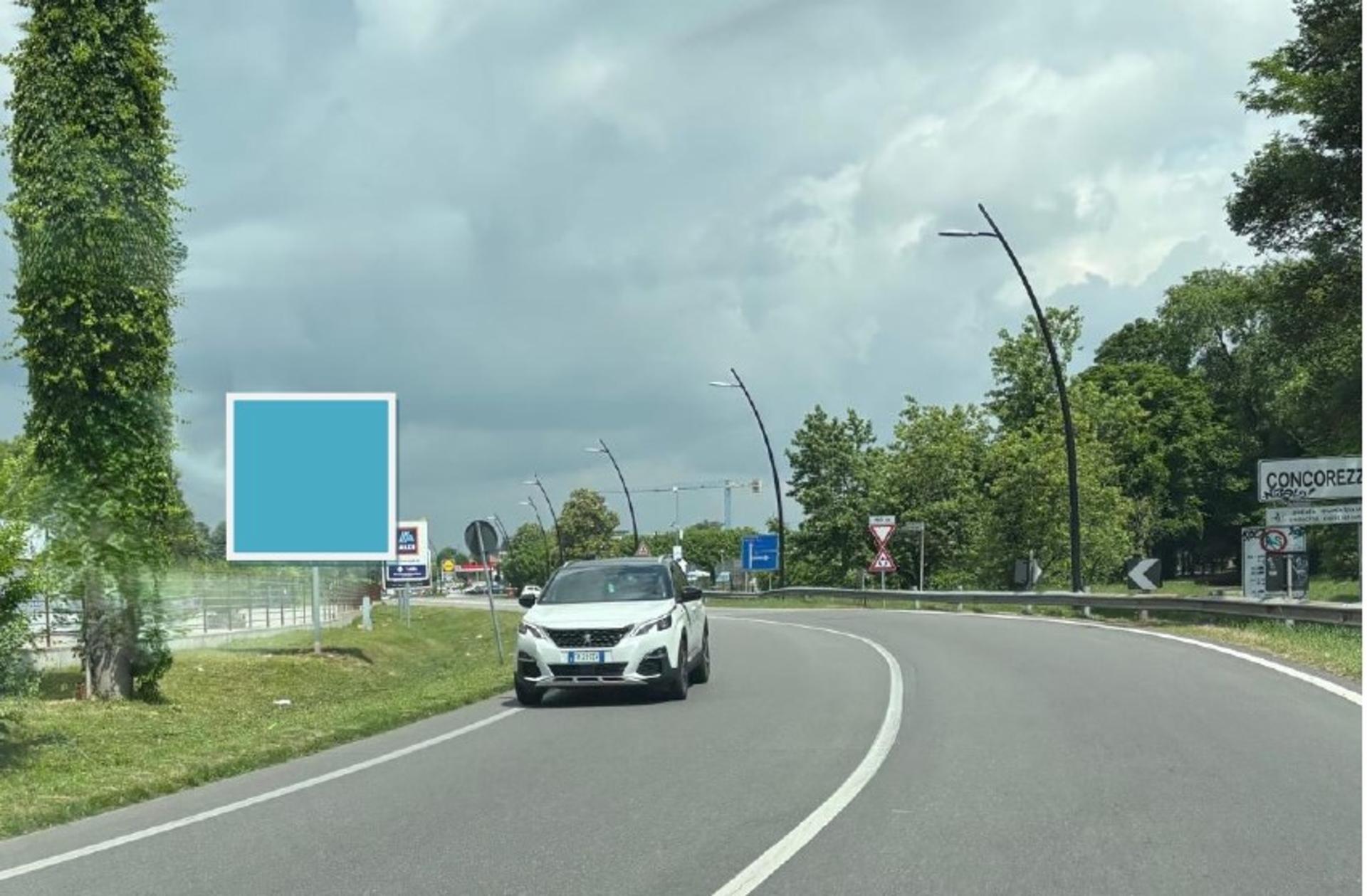 Impianto poster a Concorezzo
